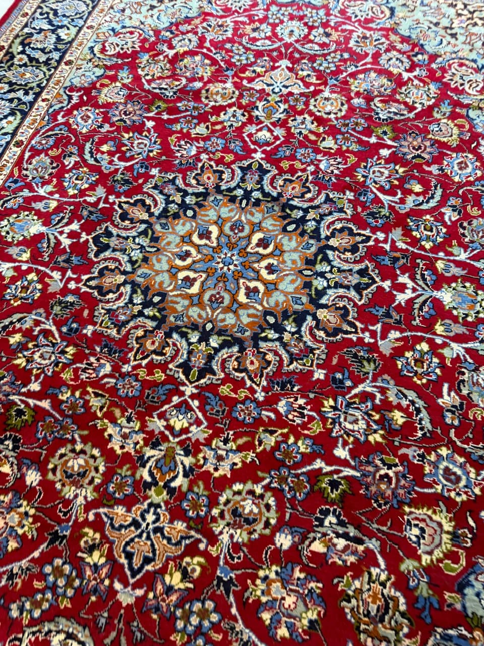 Dywan Kaszmar, multikolor, wełna, Iran, 365x240 cm - 224317