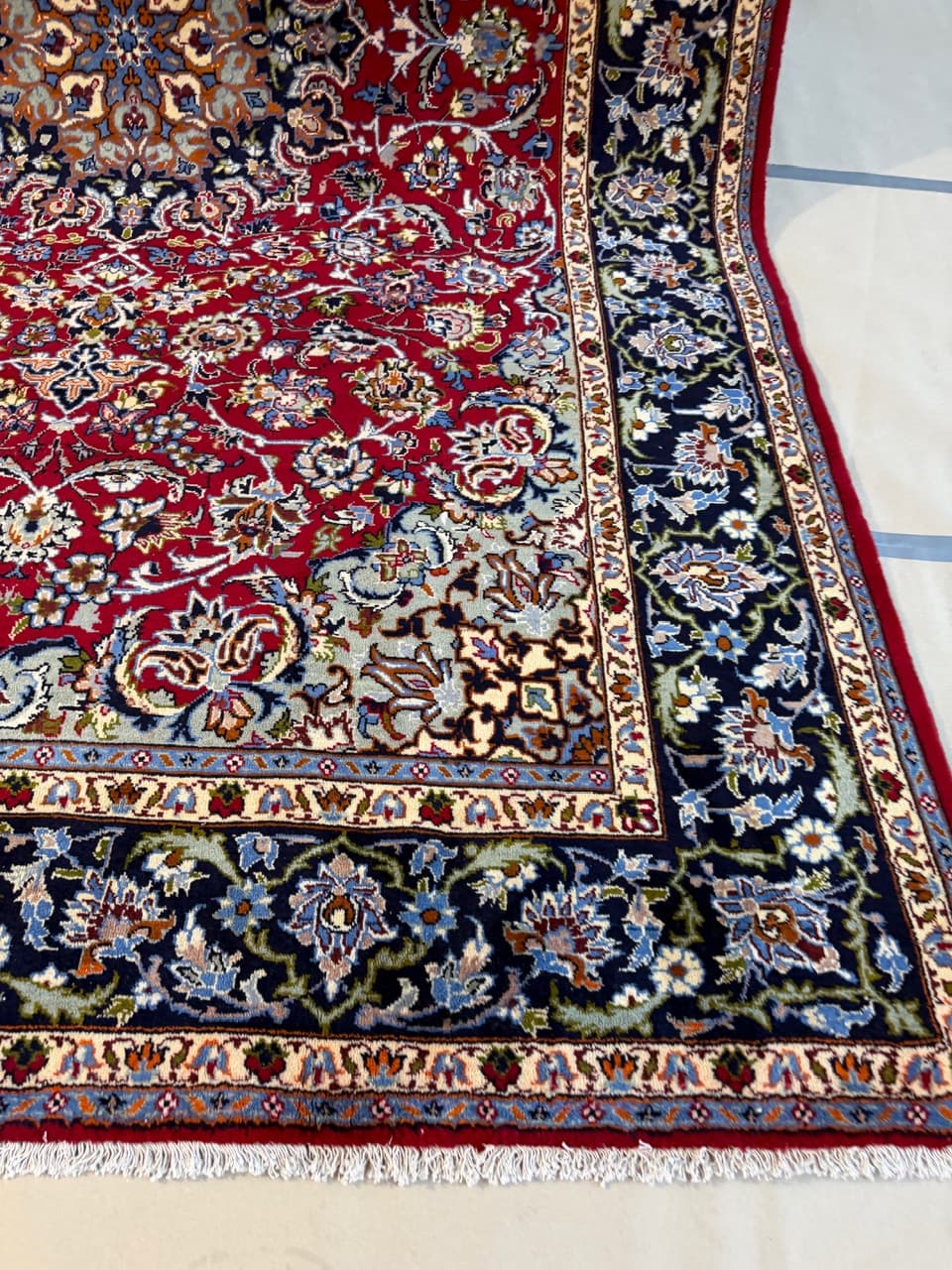 Dywan Kaszmar, multikolor, wełna, Iran, 365x240 cm - 224320