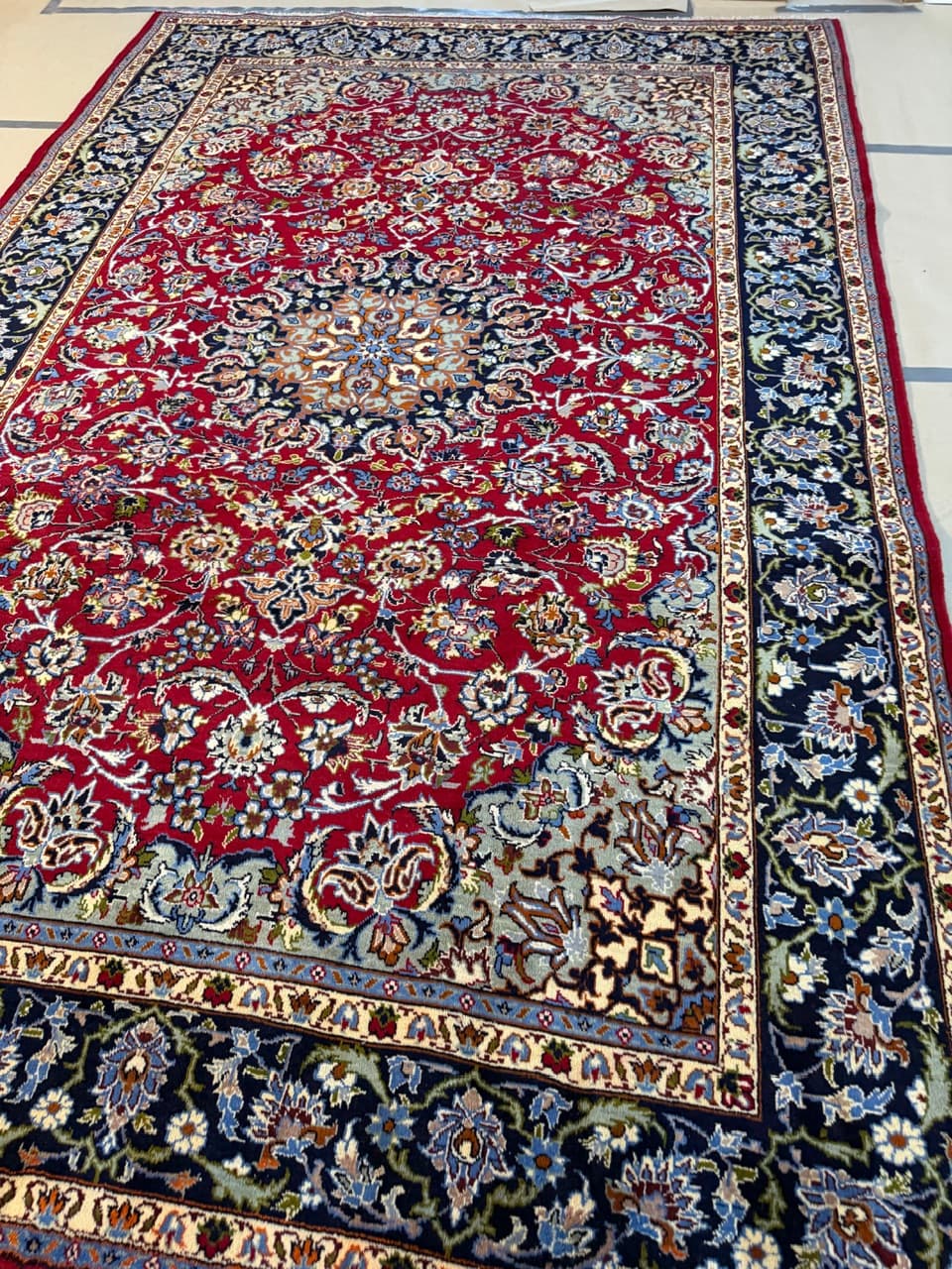 Dywan Kaszmar, multikolor, wełna, Iran, 365x240 cm - 224325