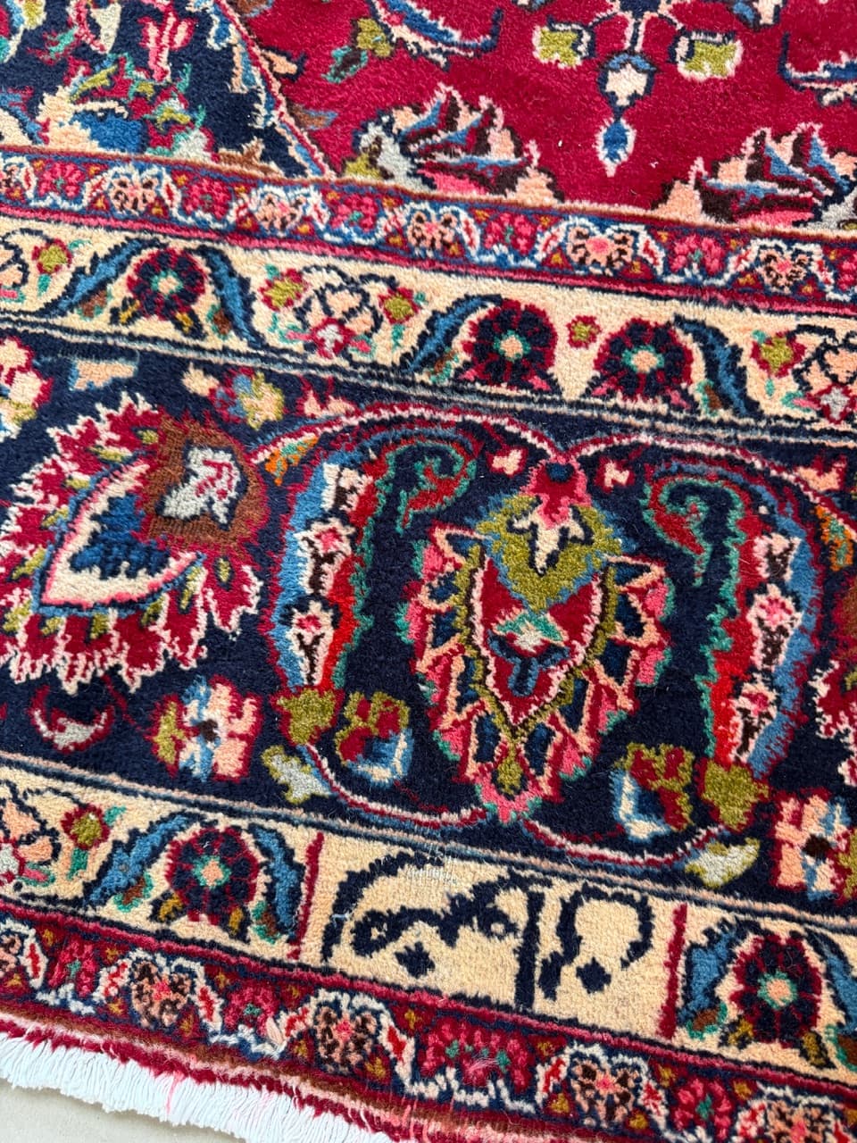 Dywan Mesched 300x300 cm, multikolor, wełna, Iran - 224570