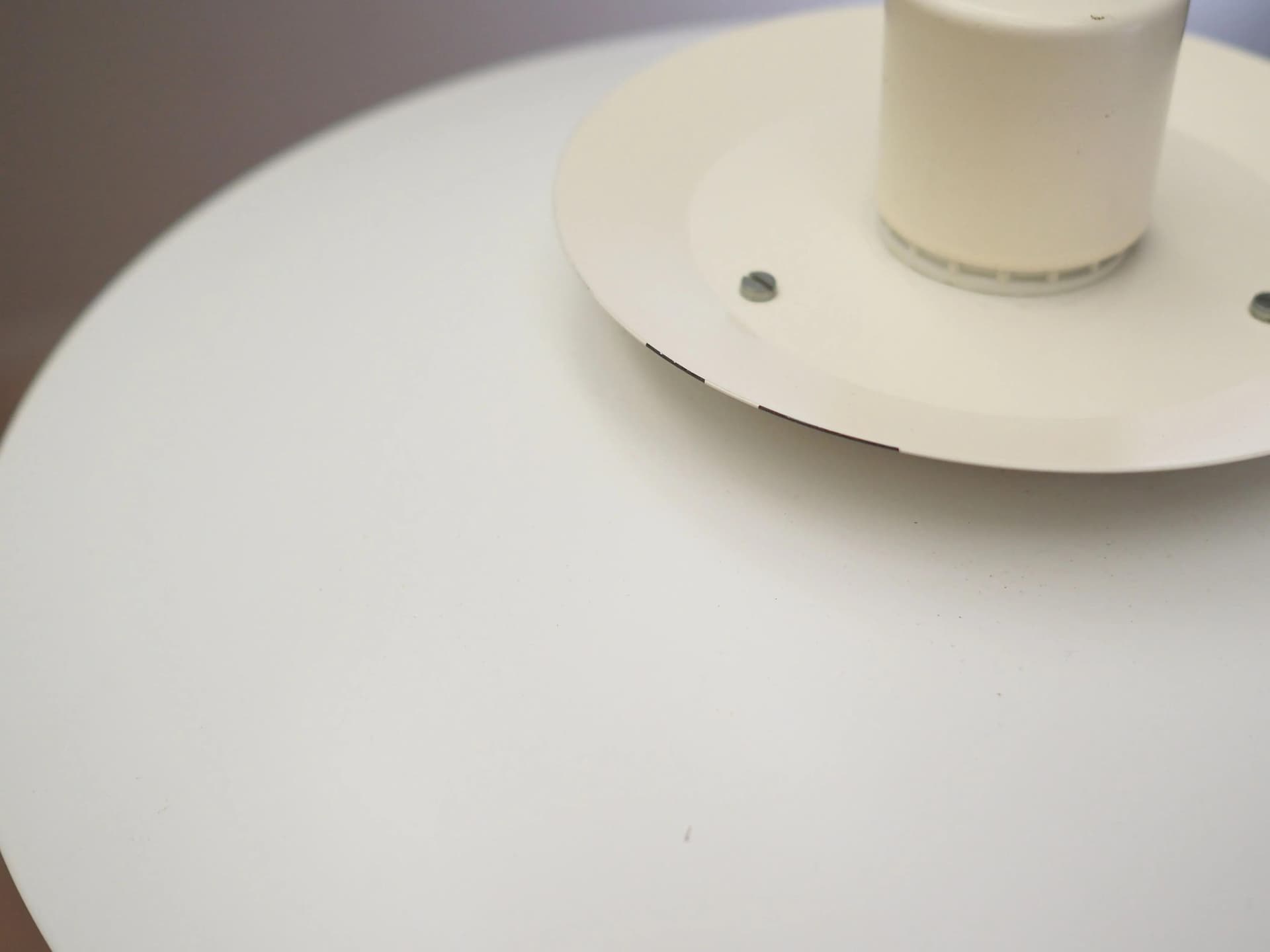 Pendant Lamp Topline, white metal, Design Light, Denmark, 1970s. - 16264