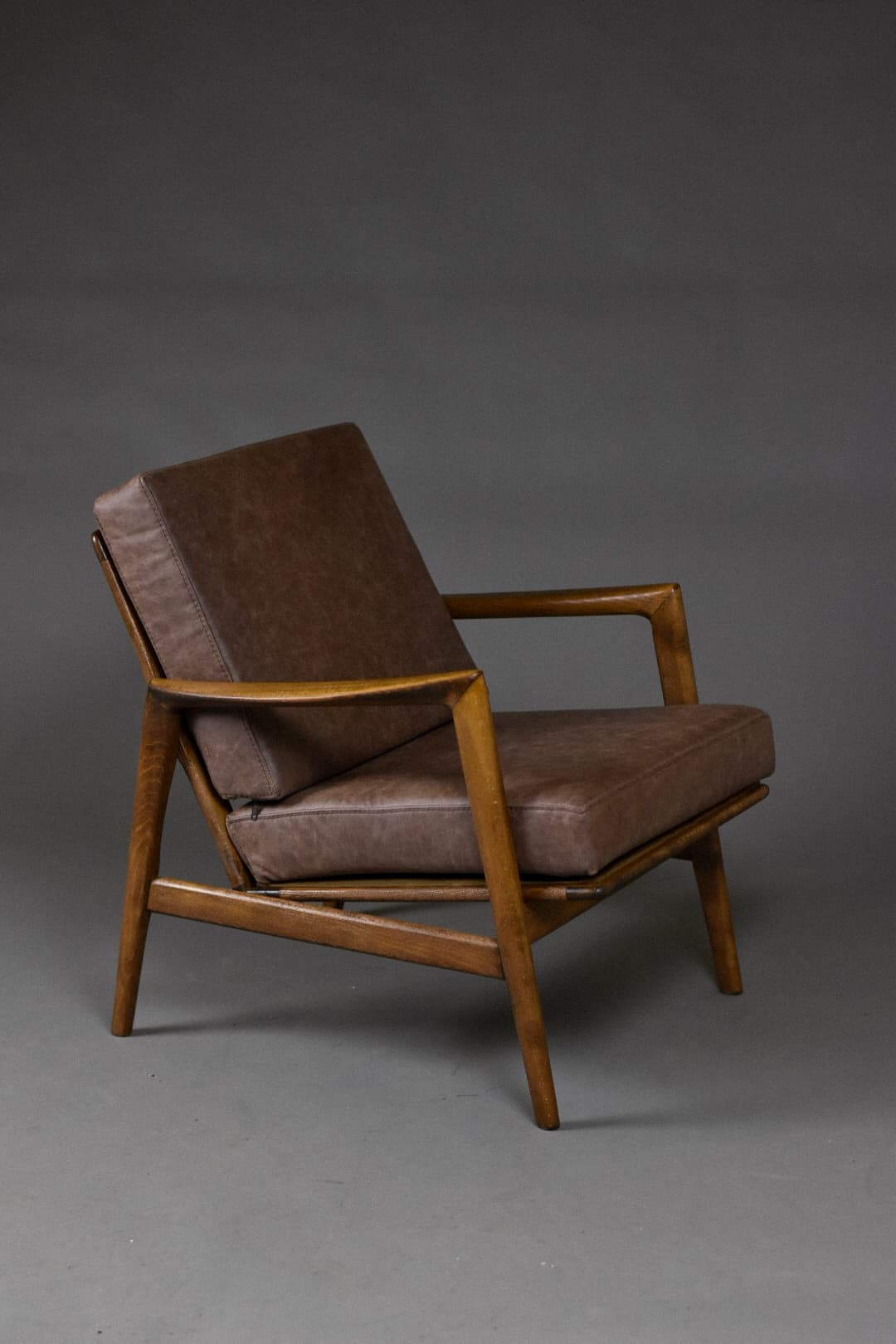 Para foteli 300-139 Stefan, brązowy, Polska, lata 60. - 224610