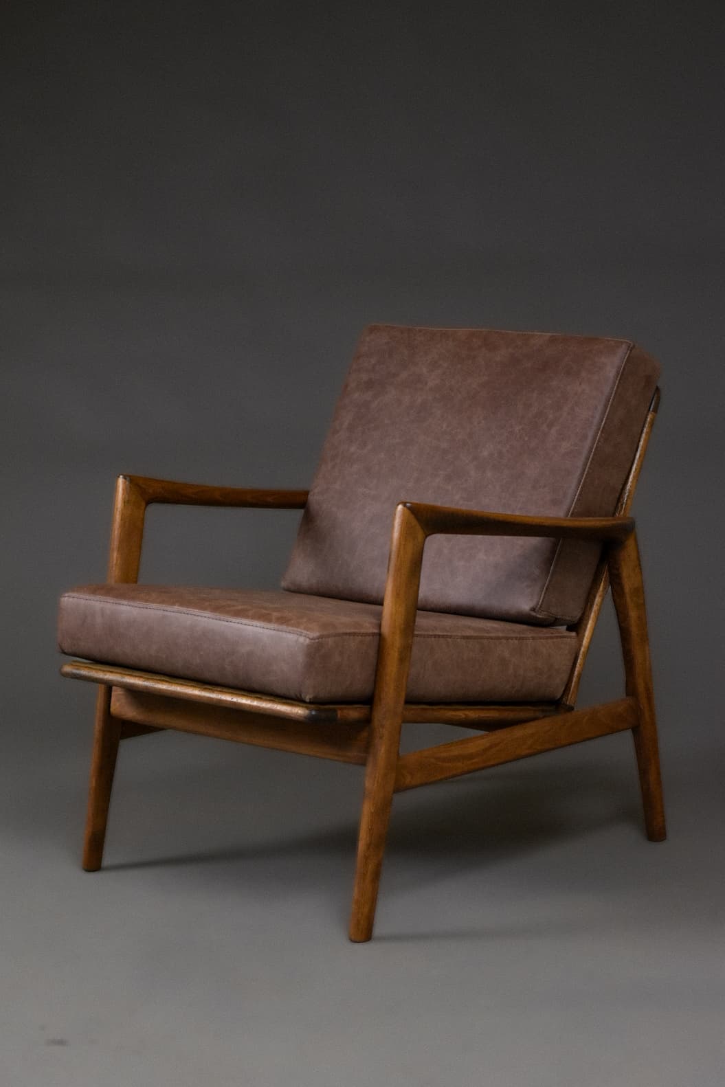 Para foteli 300-139 Stefan, brązowy, Polska, lata 60. - 224605