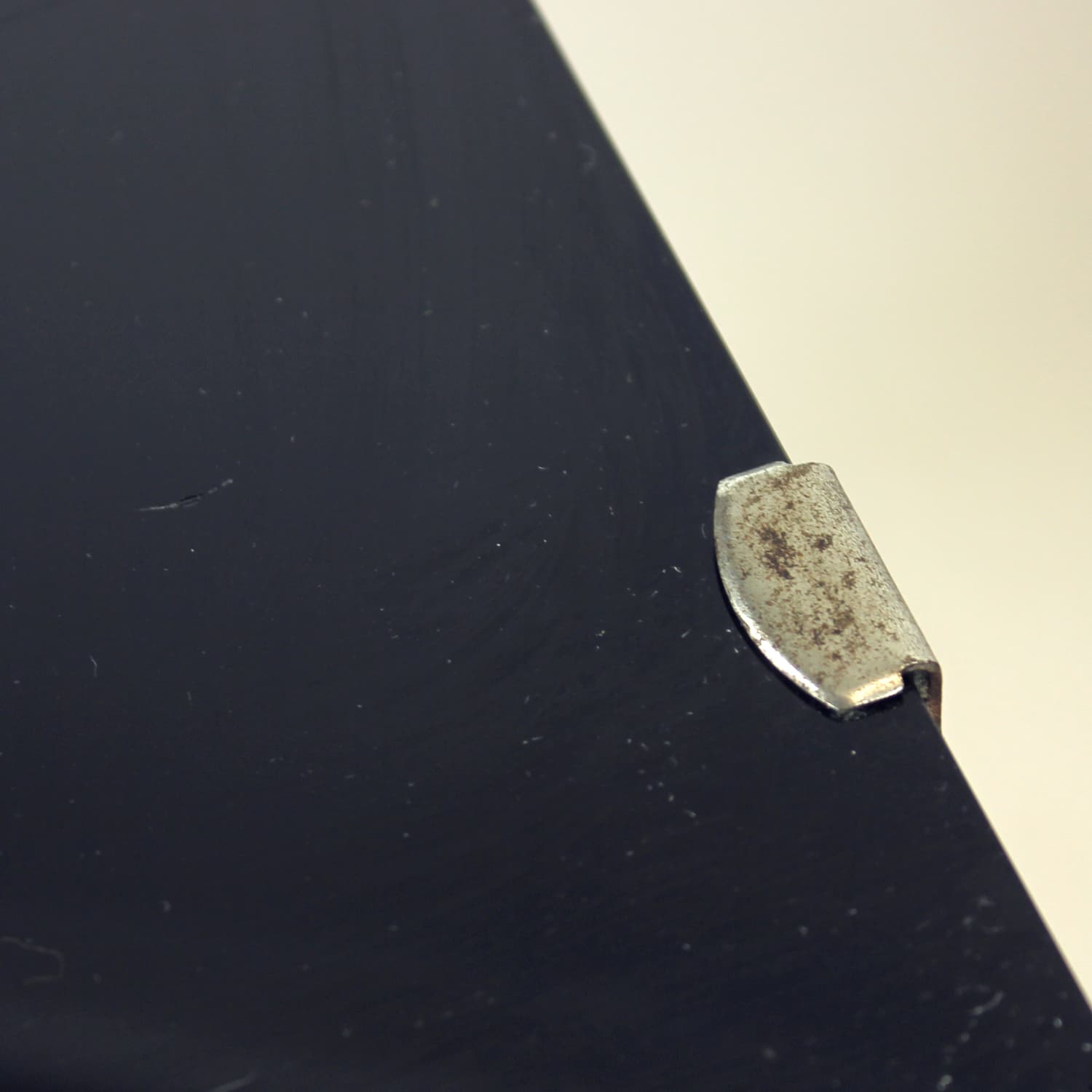 Para szafek nocnych Art Deco, brązowy, szkło czarne, Czechosłowacja, lata 40. - 224666