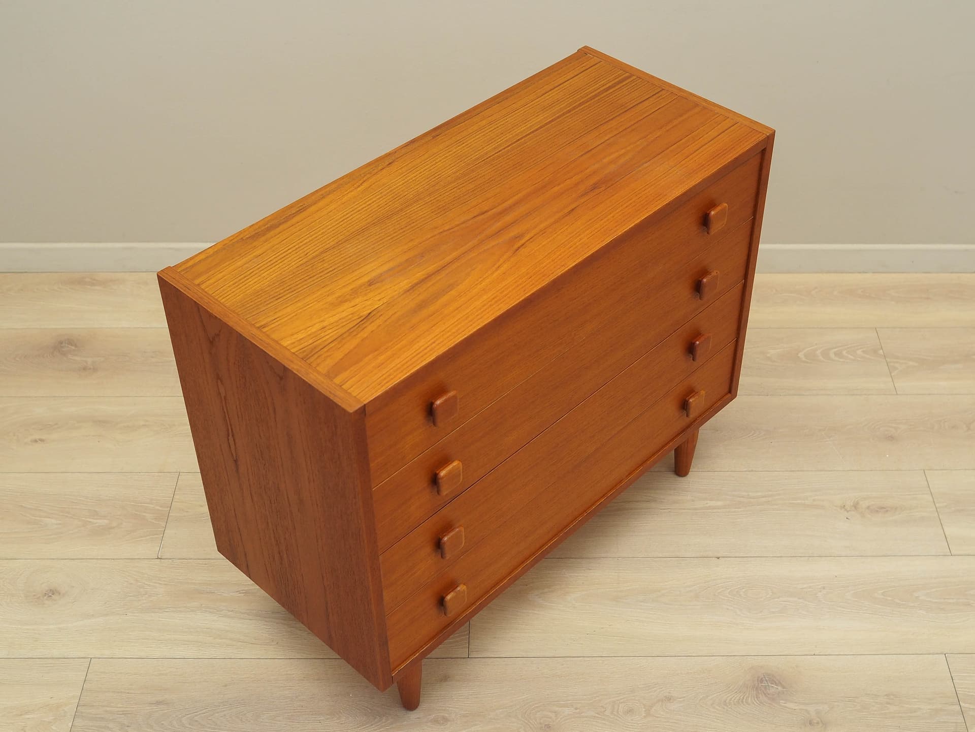 Komoda, teak brązowy, Dania, lata 70. - 224845