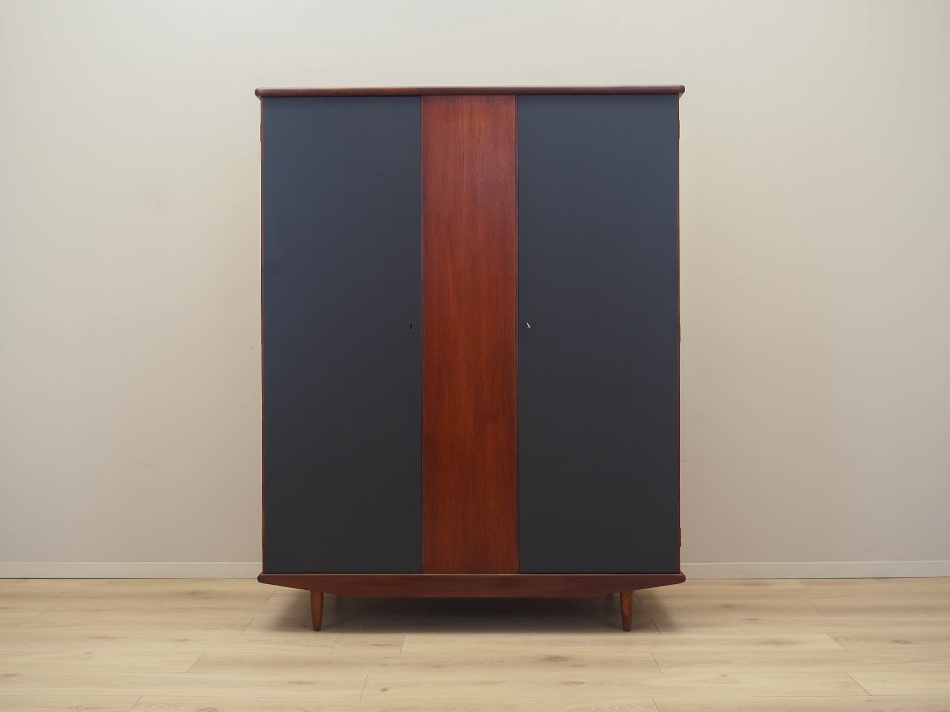 Szafa, teak brązowy, Dania, lata 60. - 224849