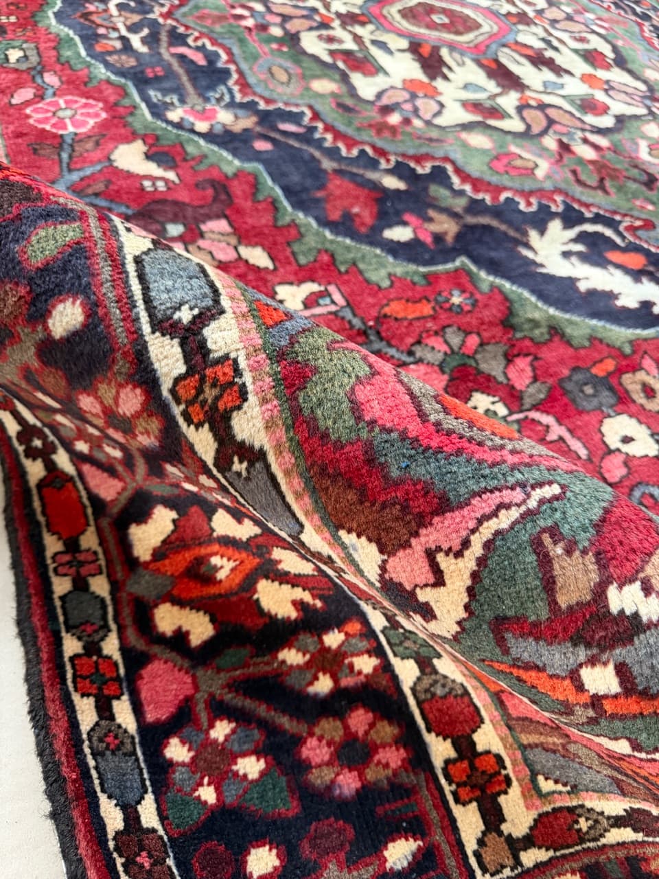 Dywan Bahtiari Hamadan 300x200 cm, multikolor, wełna, Iran - 225001