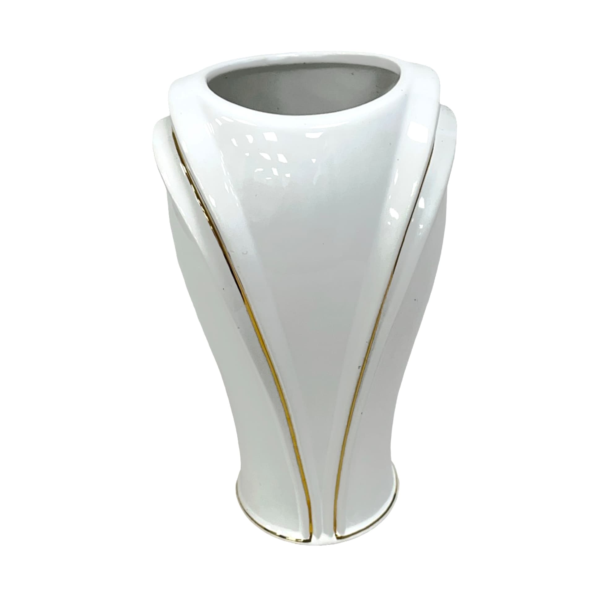 Wazon, biały, porcelana, Niemcy, lata 70. - 225126