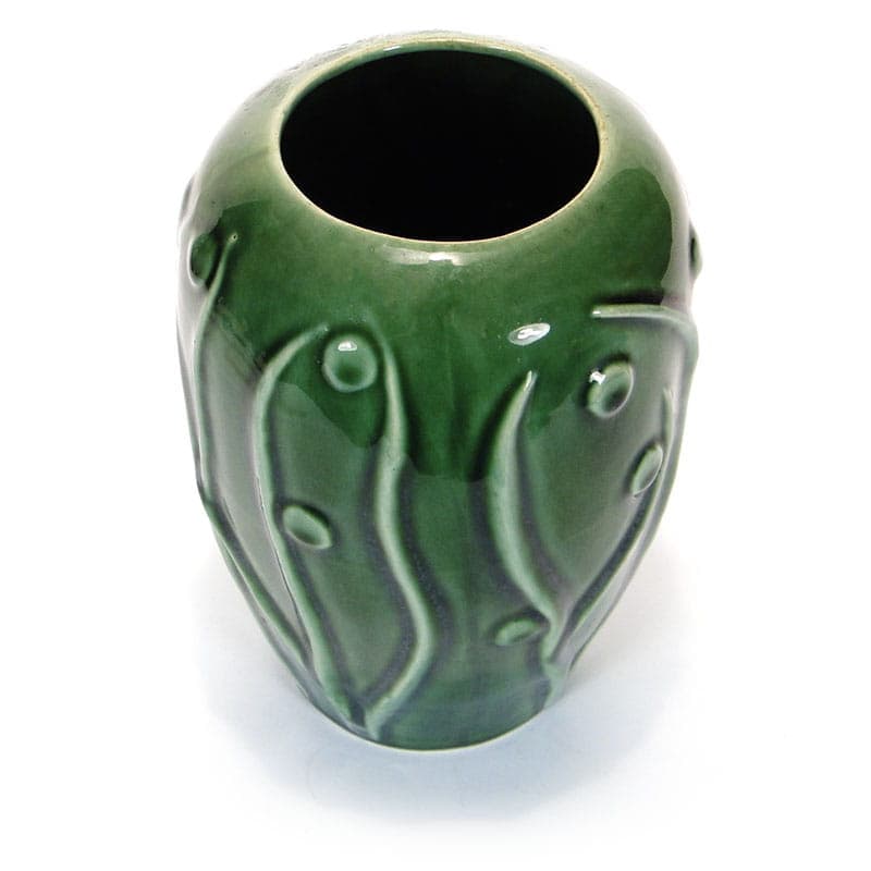 Wazon, ceramika zielona, proj. M. Worotyńska, Polska, lata 60. - 225200