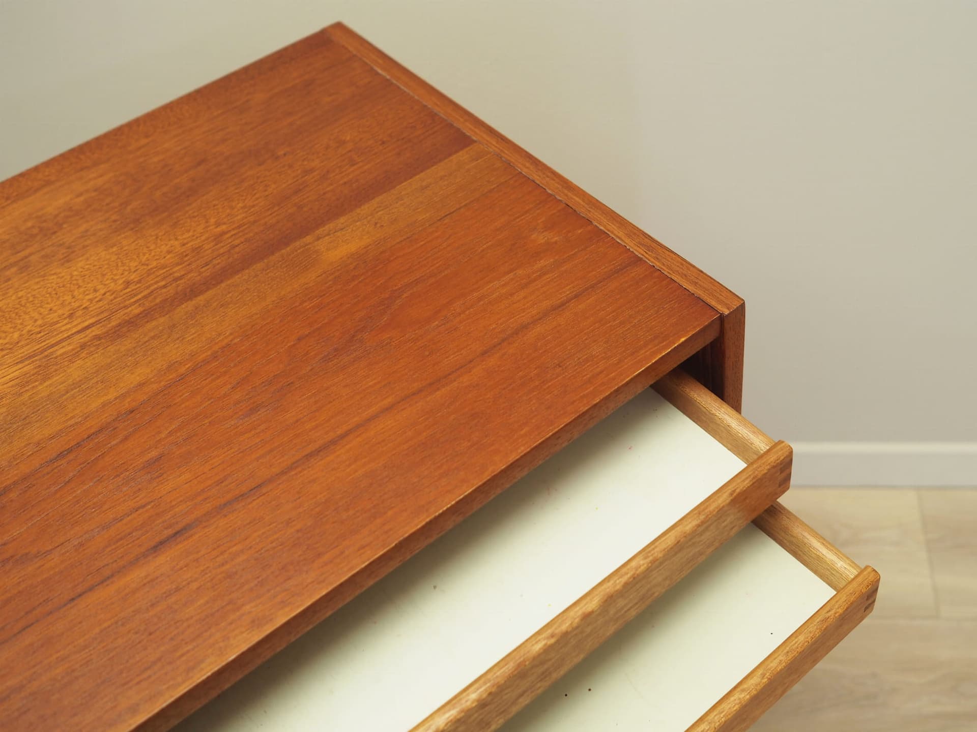 Sideboard, teak brązowy, Dania, lata 70. - 77790