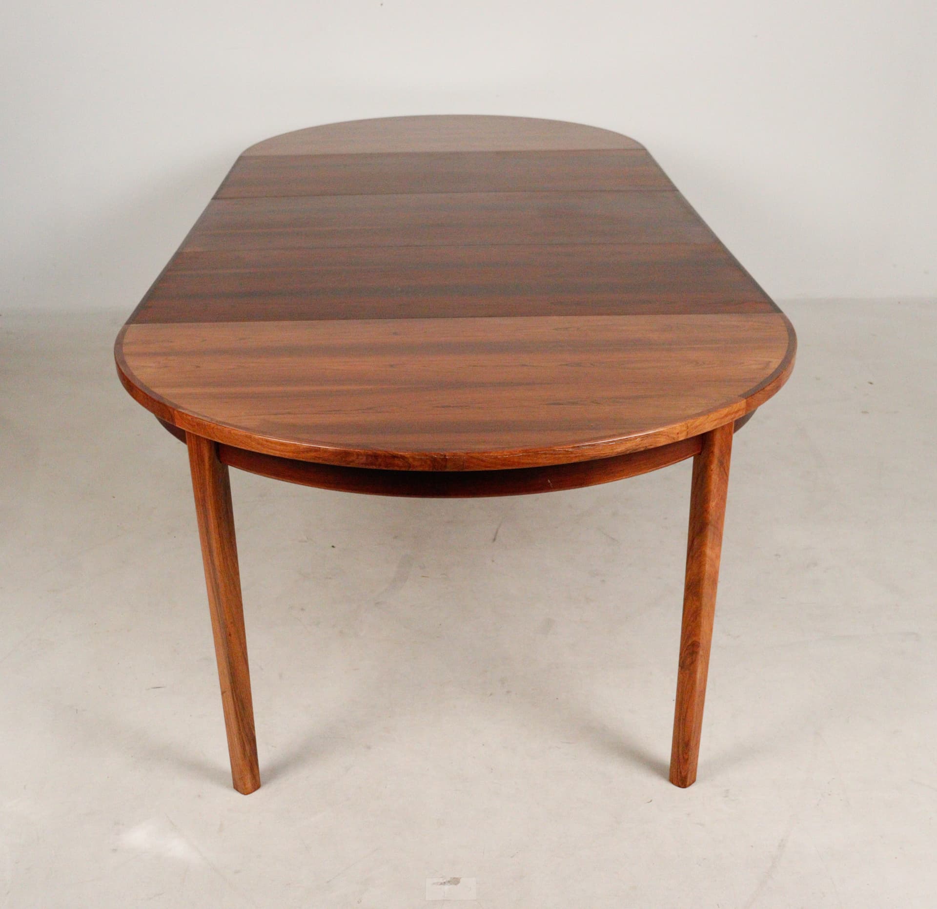 Stół jadalniany rozkładany 120/170/220/270x120x72 cm palisander, proj. Arne Vodder, Skovby - 225255