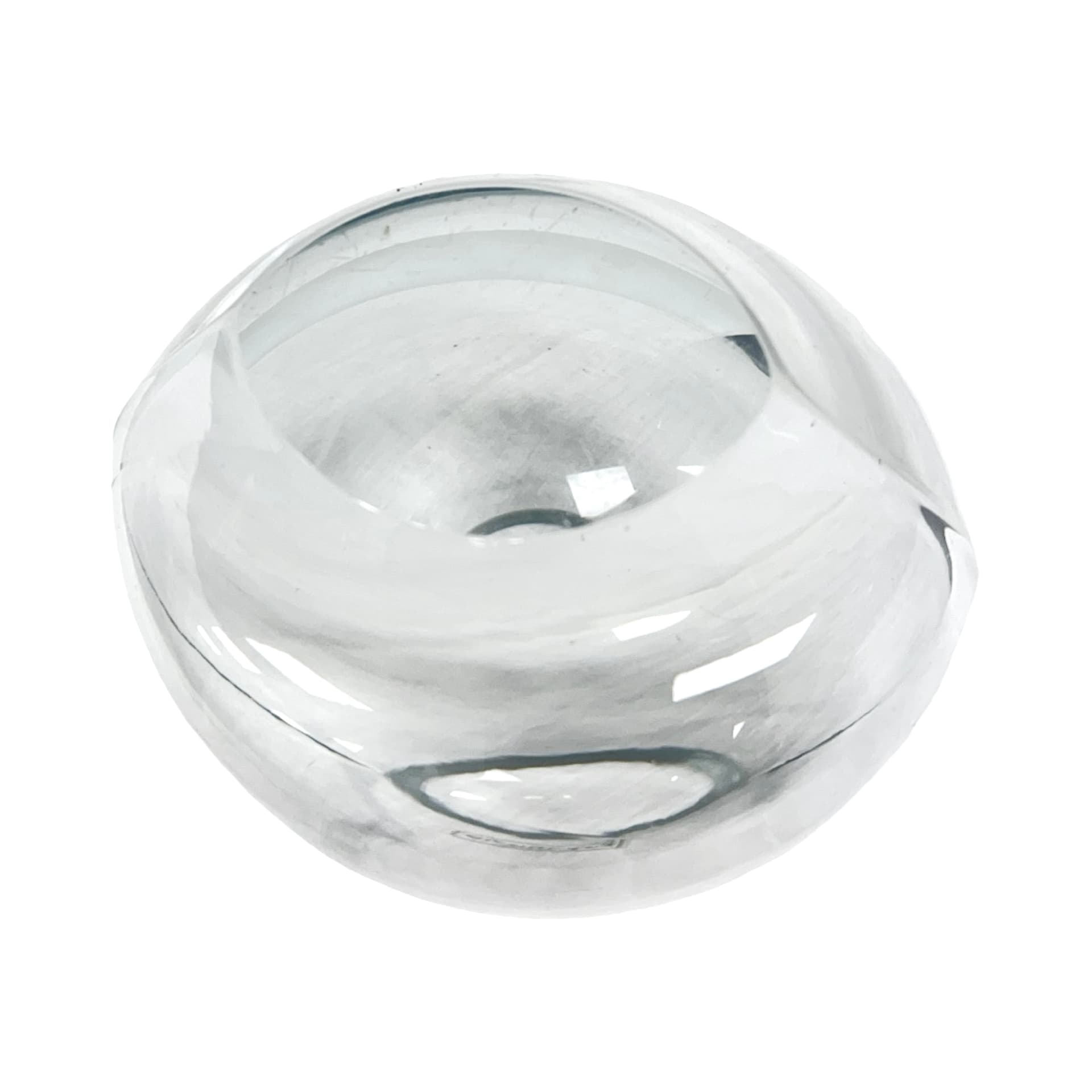 Vase, transparent glass, Formano, Germany, 1980s. - 225310