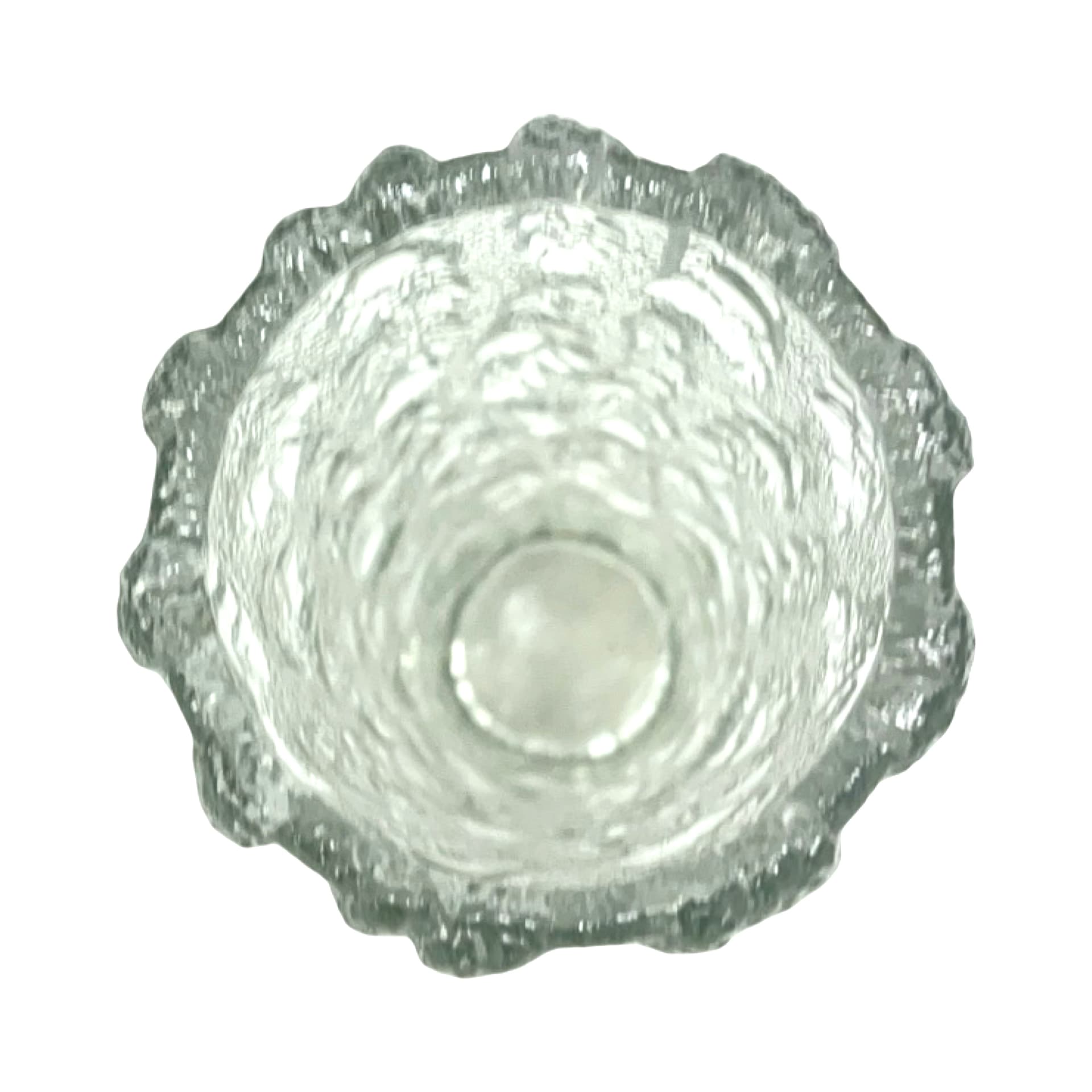 Wazon Arktis, transparentny, szkło, Georgshütte, Niemcy, lata 70. - 225326