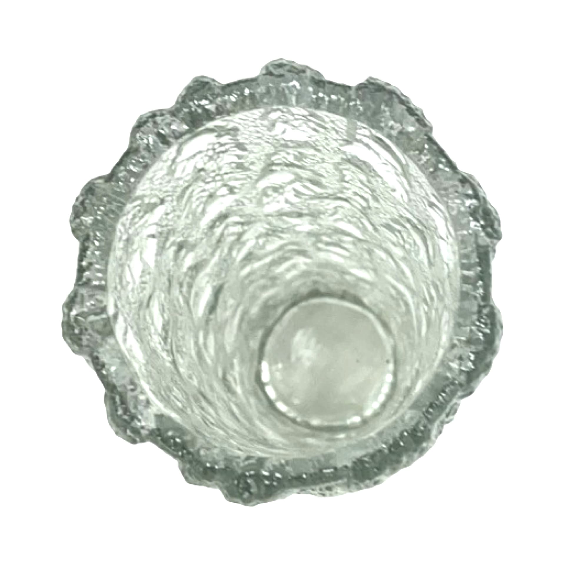 Wazon Arktis, transparentny, szkło, Georgshütte, Niemcy, lata 70. - 225323