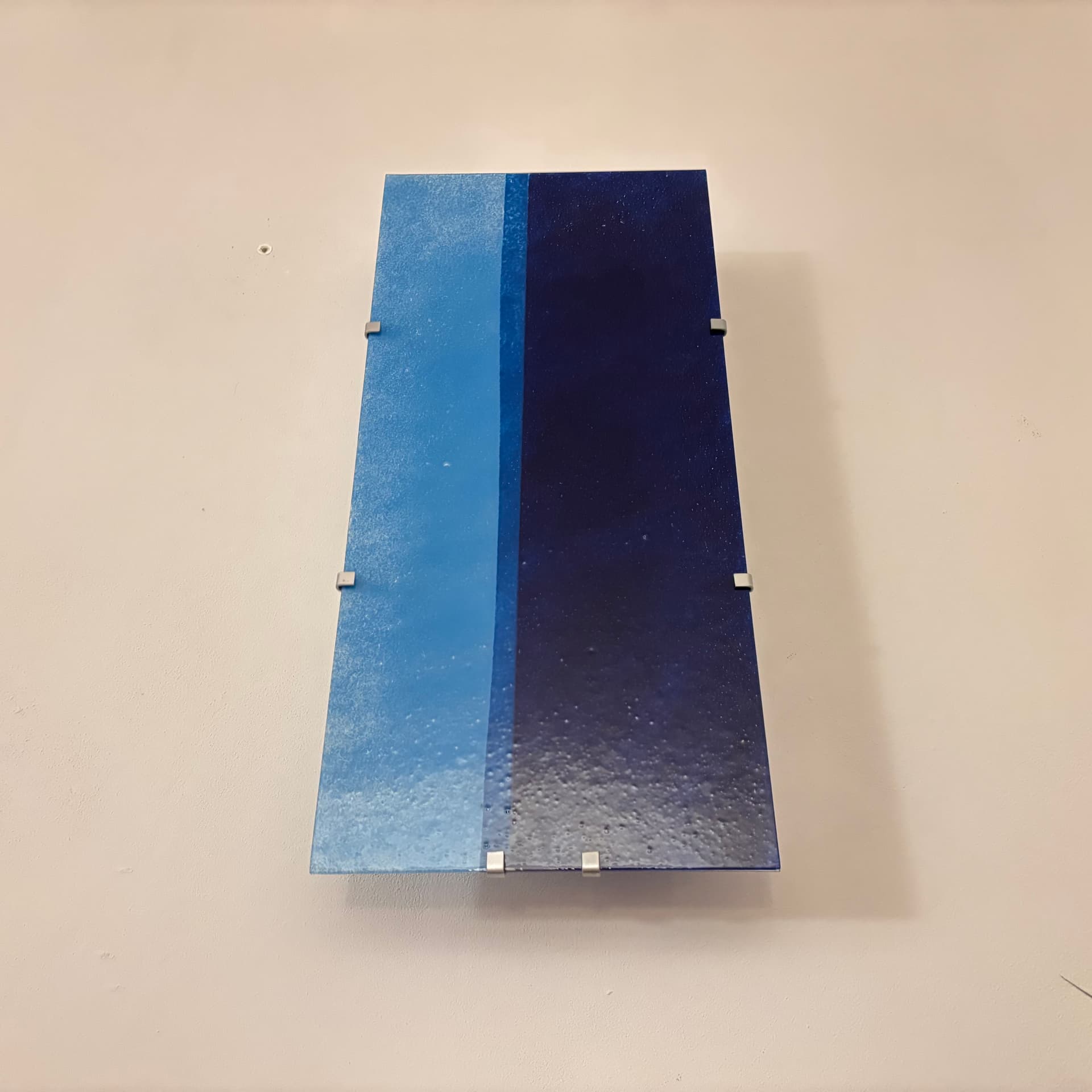 Kinkiet Gyllen, niebieski, szkło, Ikea, Szwecja, lata 90. - 225510