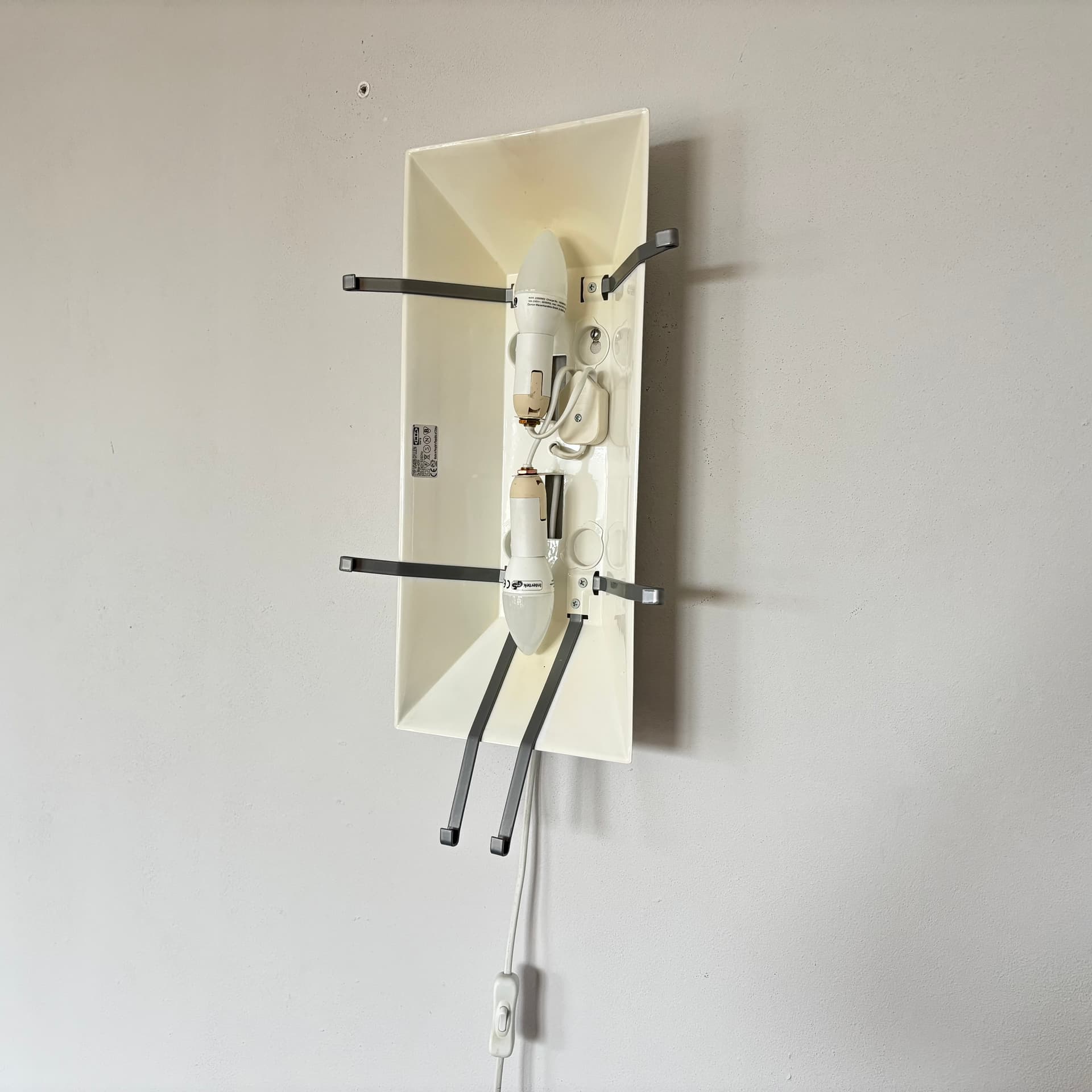 Para kinkietów Gyllen, multikolor, szkło, Ikea, Szwecja, lata 90. - 225555