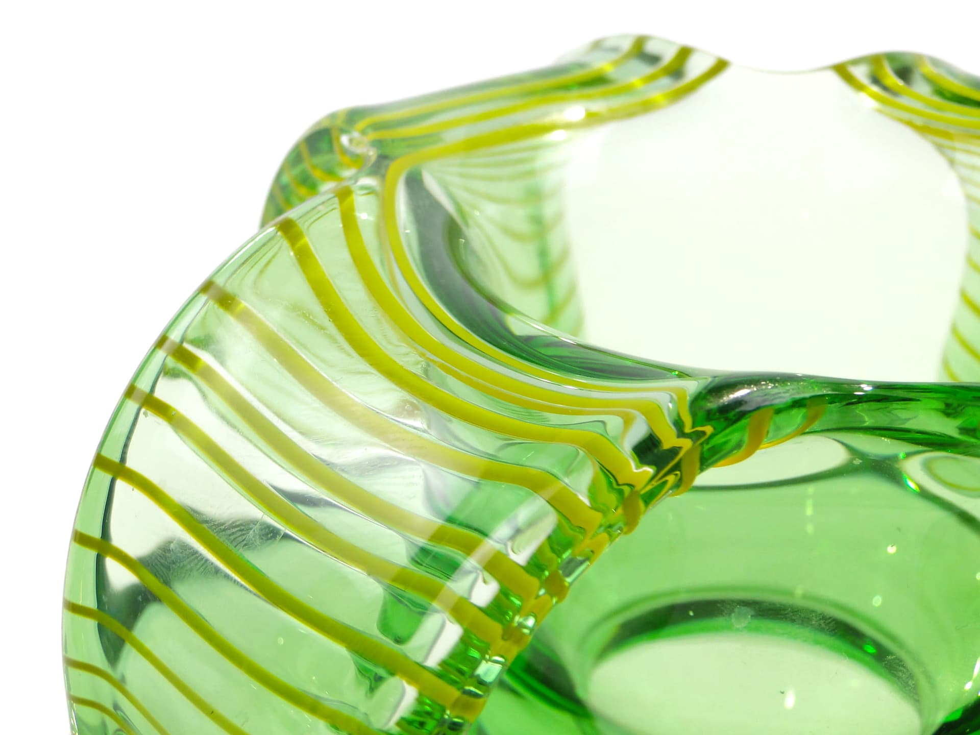 Wazon, multicolor, kryształ, proj. V. Beranek, Czechy, lata 70. - 225633