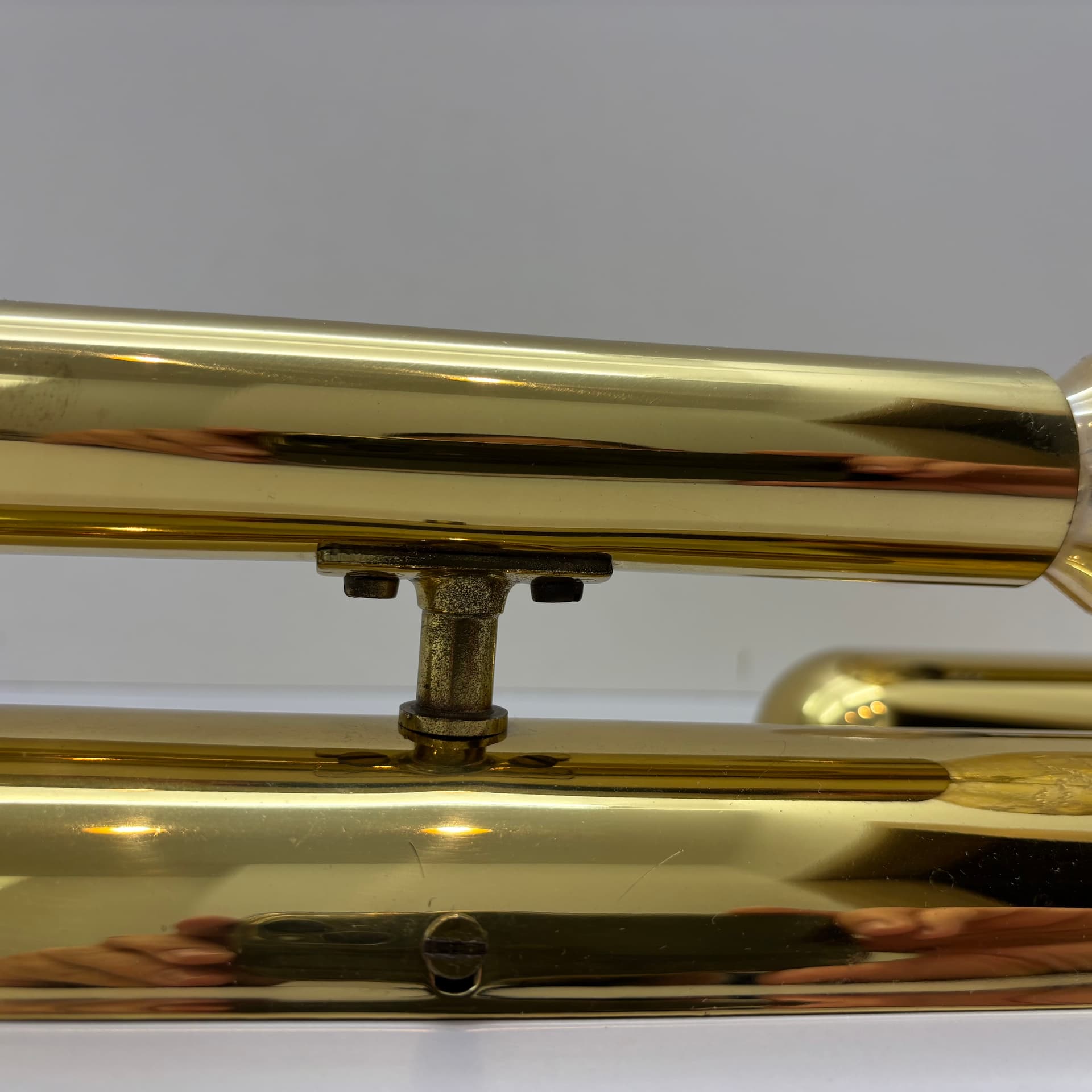 Para kinkietów, złoty, mosiądz złocony, szkło, Niemcy, lata 80. - 225705