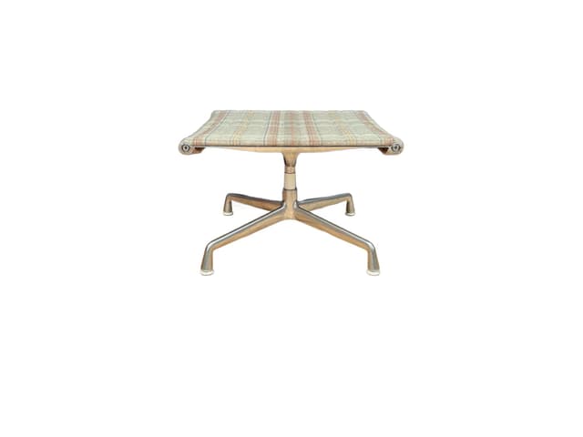 Podnóżek EA 125, multikolor, aluminium, proj. C. & R. Eames, Vitra, Szwajcaria - WYMIARY