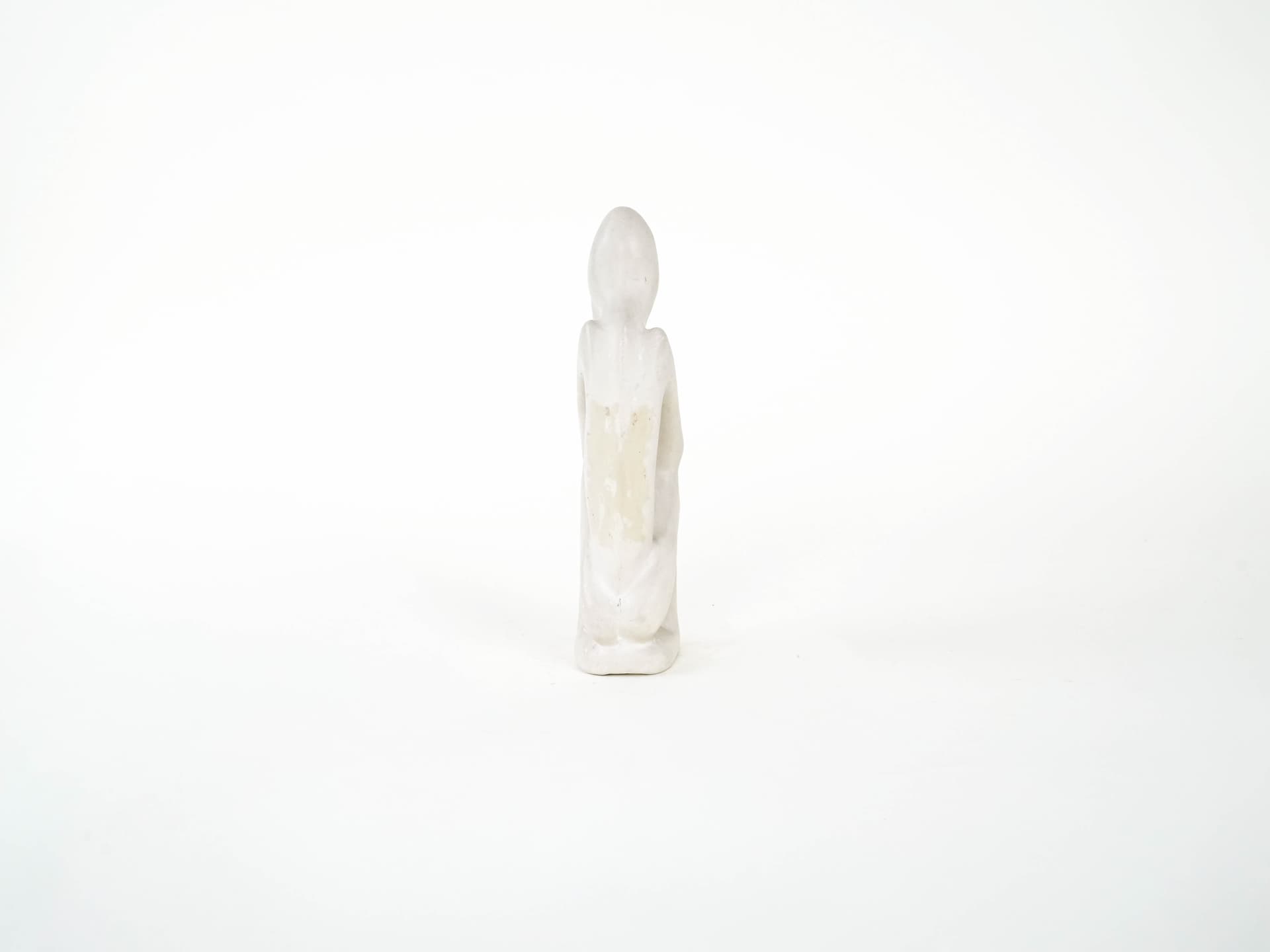 Rzeźba abstrakcyjna, biała, Dania, lata 80. - 225865