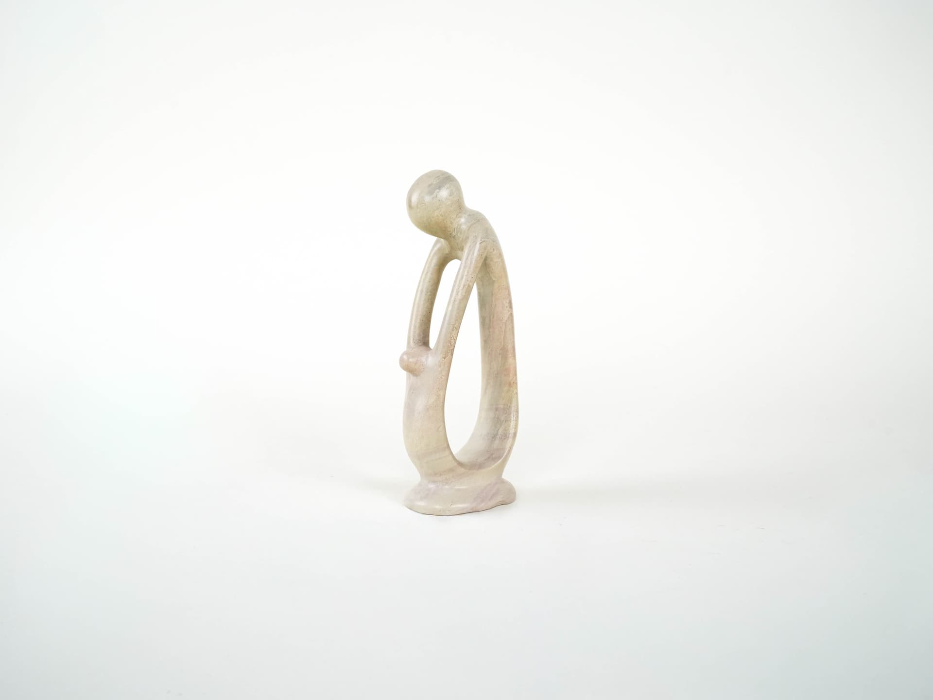 Rzeźba abstrakcyjna, multikolor, marmur, Dania, lata 80. - 225871