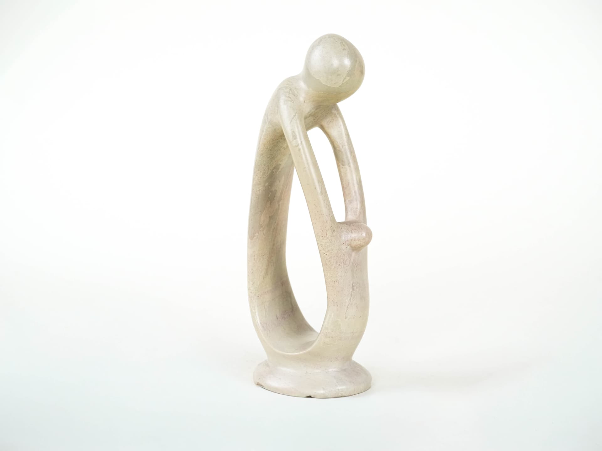 Rzeźba abstrakcyjna, multikolor, marmur, Dania, lata 80. - 225873