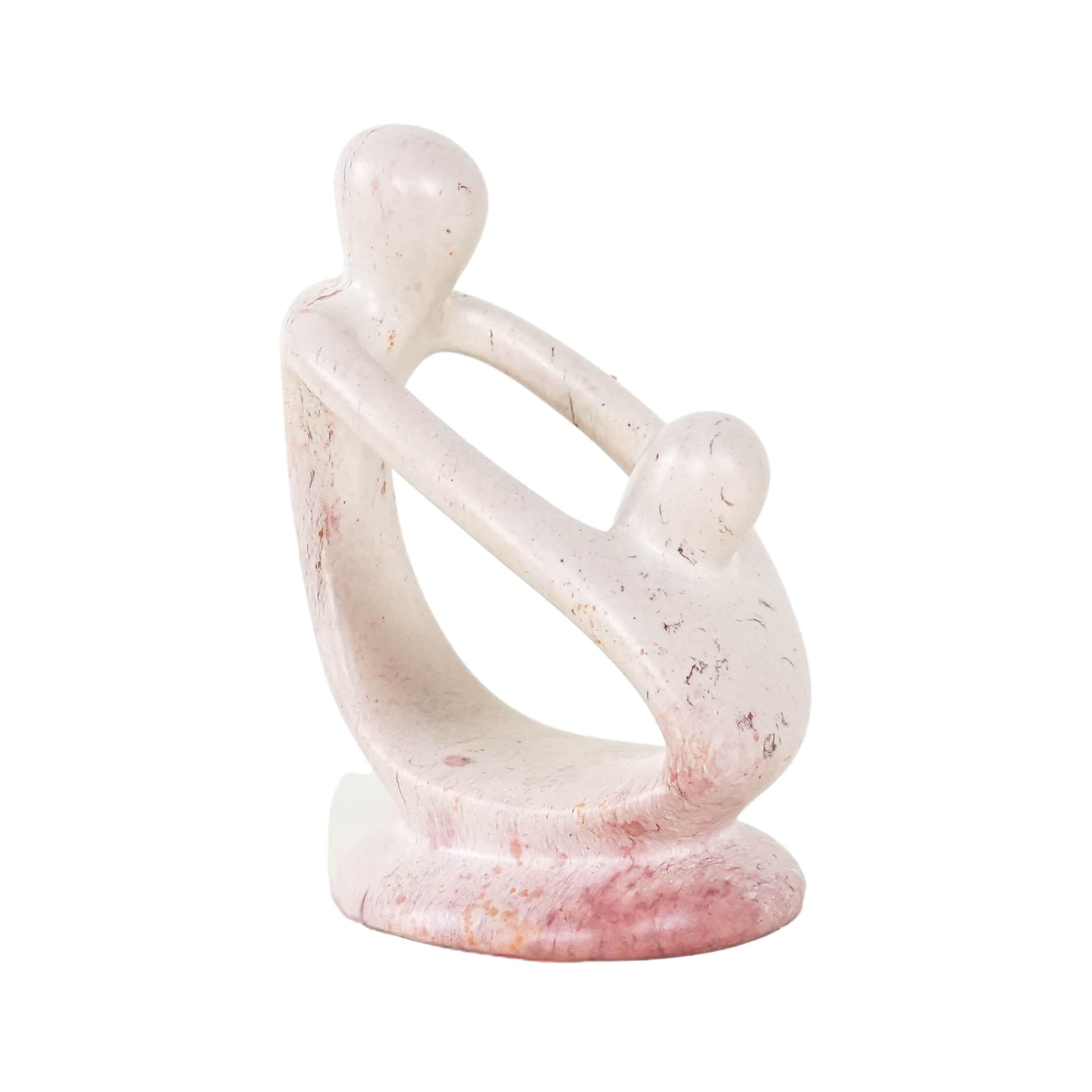 Rzeźba abstrakcyjna, biała, Dania, lata 80.