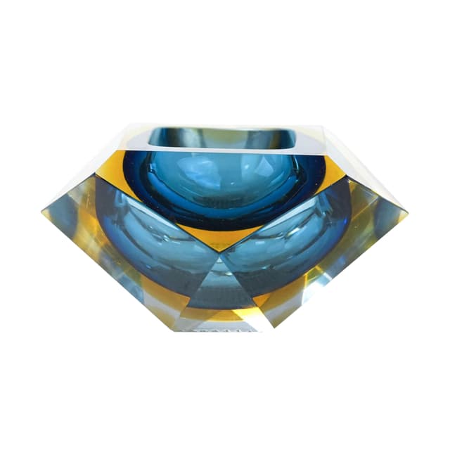 Misa Murano, multikolor, szkło, Włochy, lata 60. - WYMIARY