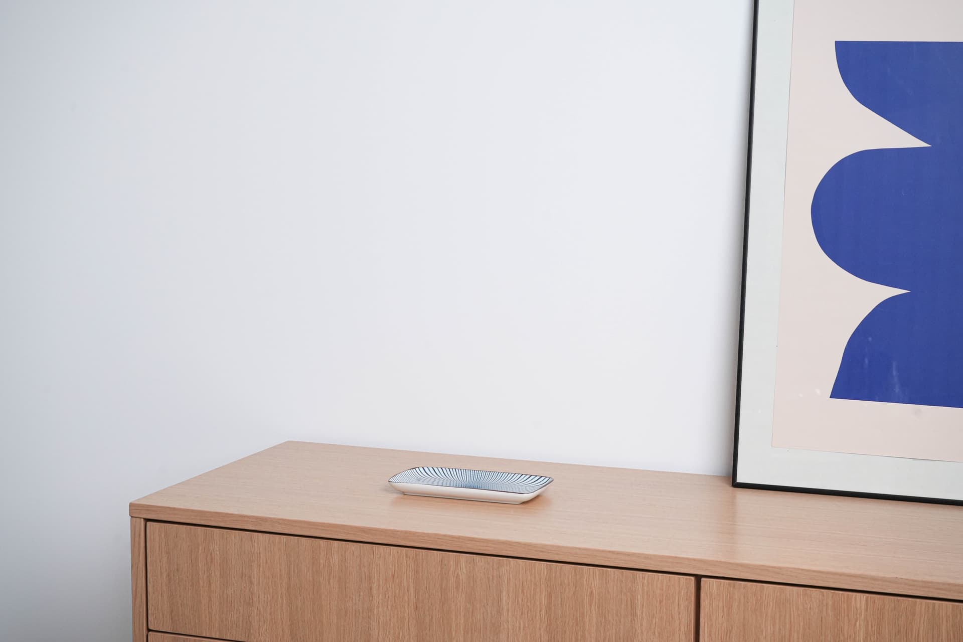 Patera, biała, porcelana, Włochy, lata 70. - 225999