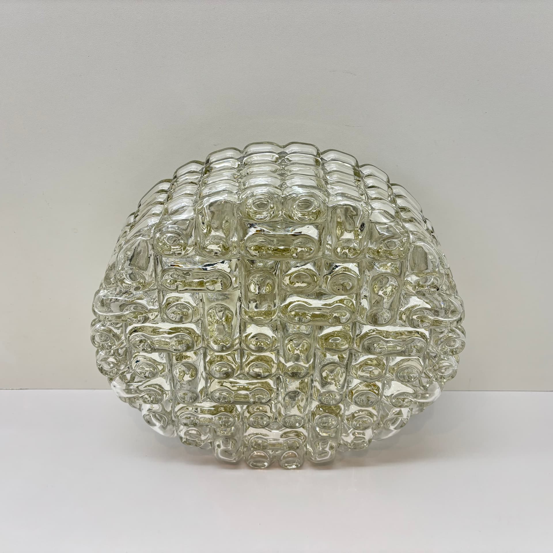 Plafon, ERCO, transparent, szkło, Niemcy, lata 70. - 226019