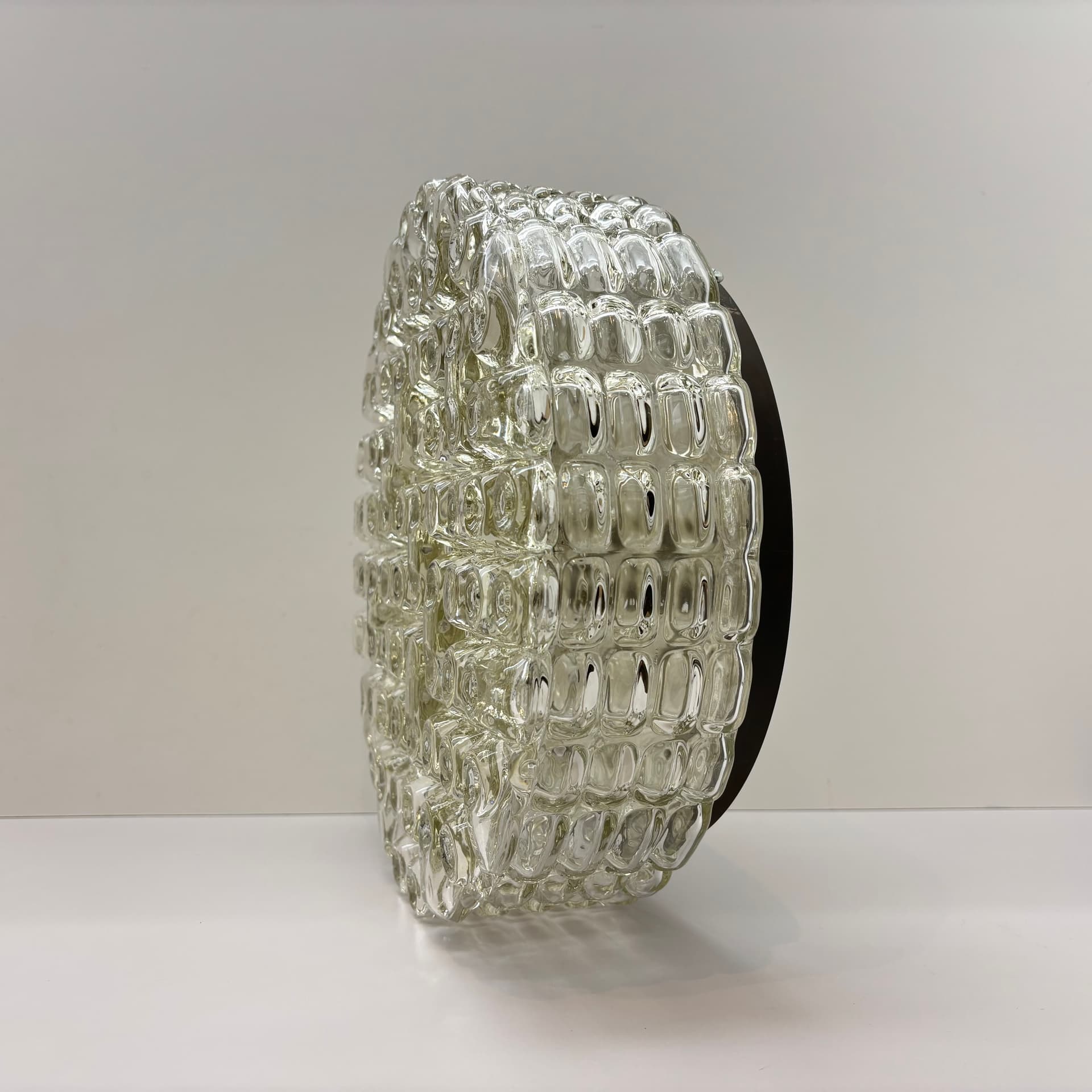 Plafon, ERCO, transparent, szkło, Niemcy, lata 70. - 226010