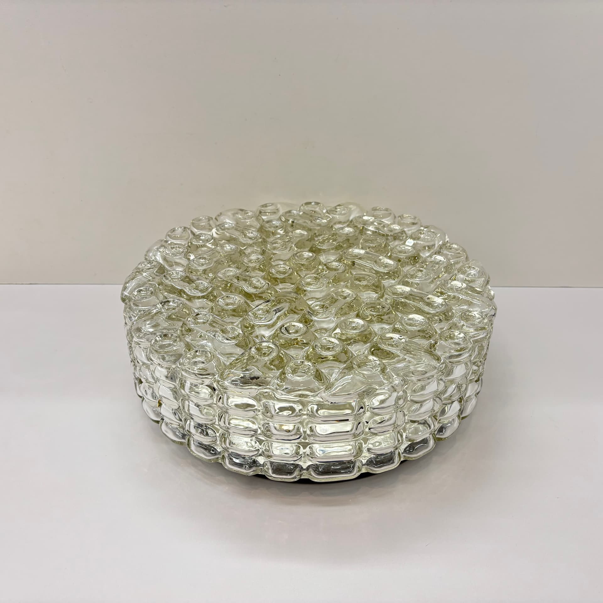 Plafon, ERCO, transparent, szkło, Niemcy, lata 70. - 226011