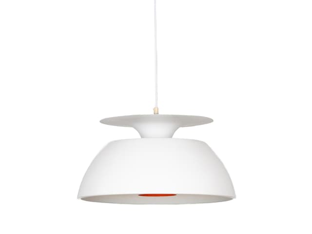 Lampa wisząca space age, pomarańczowy, metal, Dania, lata 70. - WYMIARY