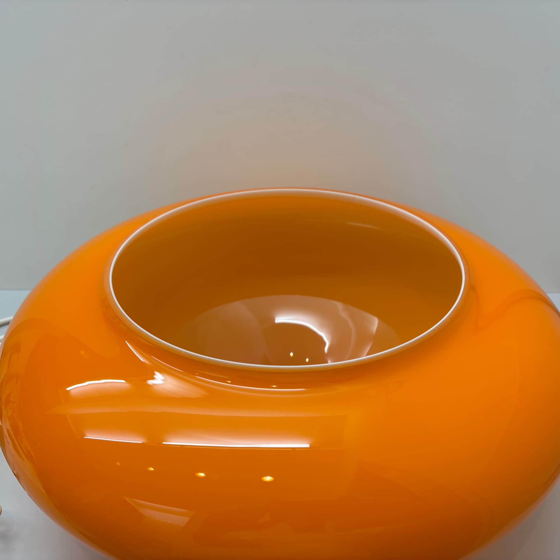 Lampa wisząca Space Age, pomarańczowy, akryl, Niemcy, lata 70. - 226224