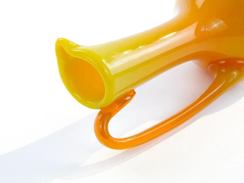 Amfora, szkło pomarańcz, proj. Z. Horbowy, Polska, lata 70. - 16617