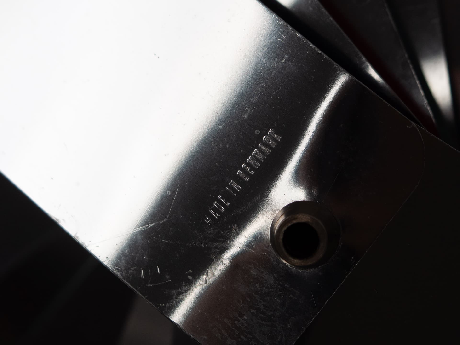 Lampa wisząca Konkylie, multikolor, aluminium, proj. L. Weisdorf, Lyfa, Dania, lata 60. - 227083