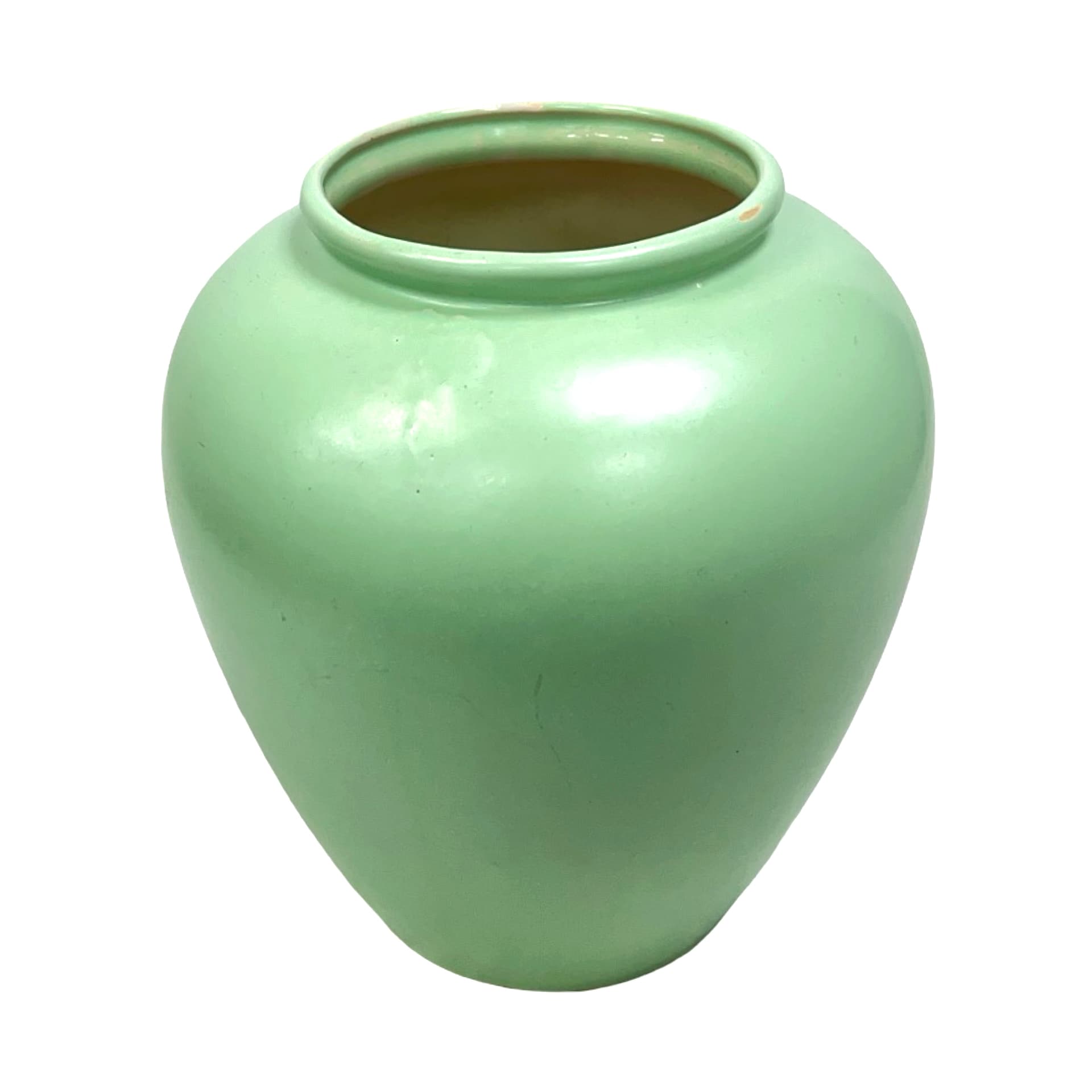 Wazon 504-20, miętowy, ceramika, Scheurich, Niemcy, lata 70. - 227270