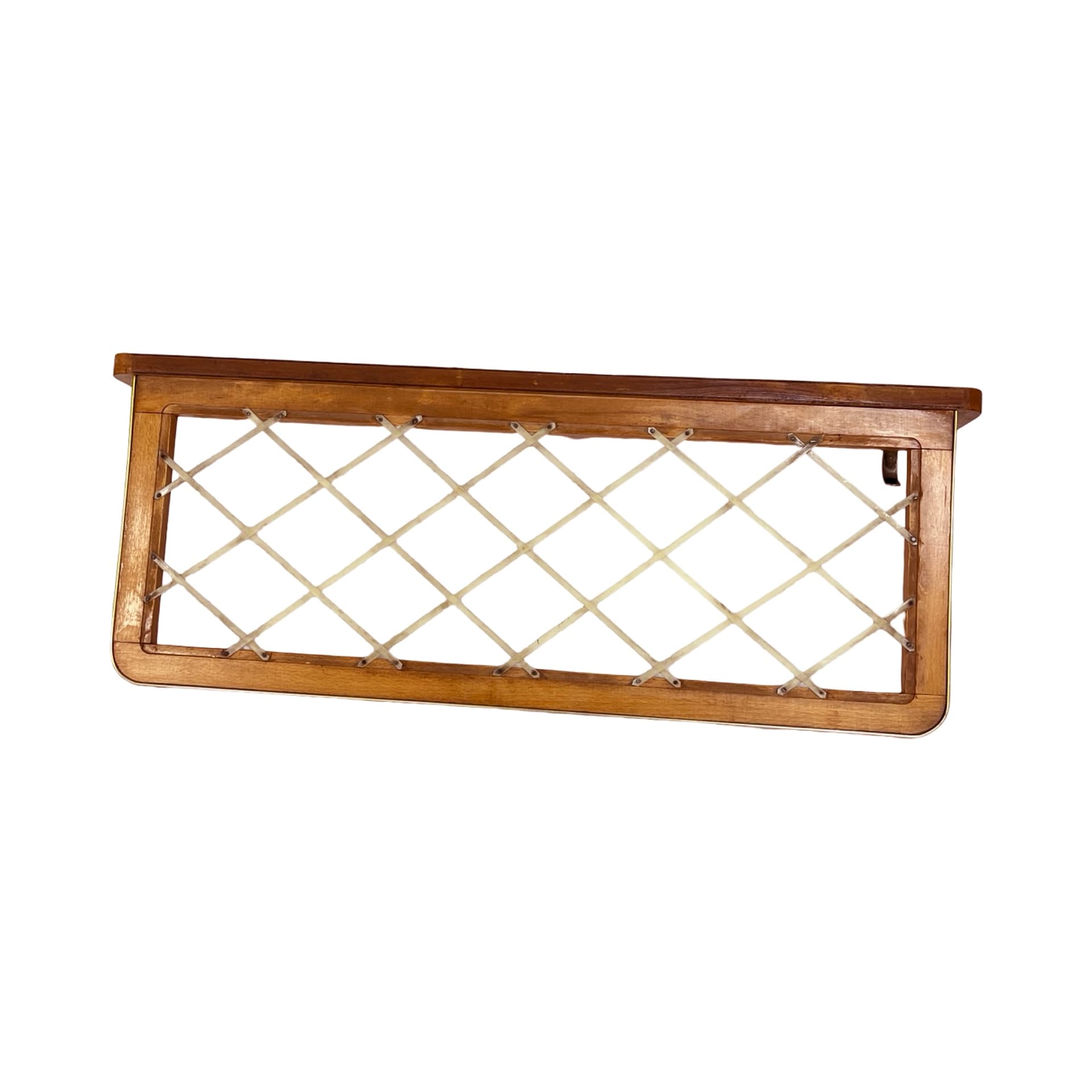 Wieszak ścienny Brusel, biały, proj. R. Volket, Niemcy, lata 50. - 227311