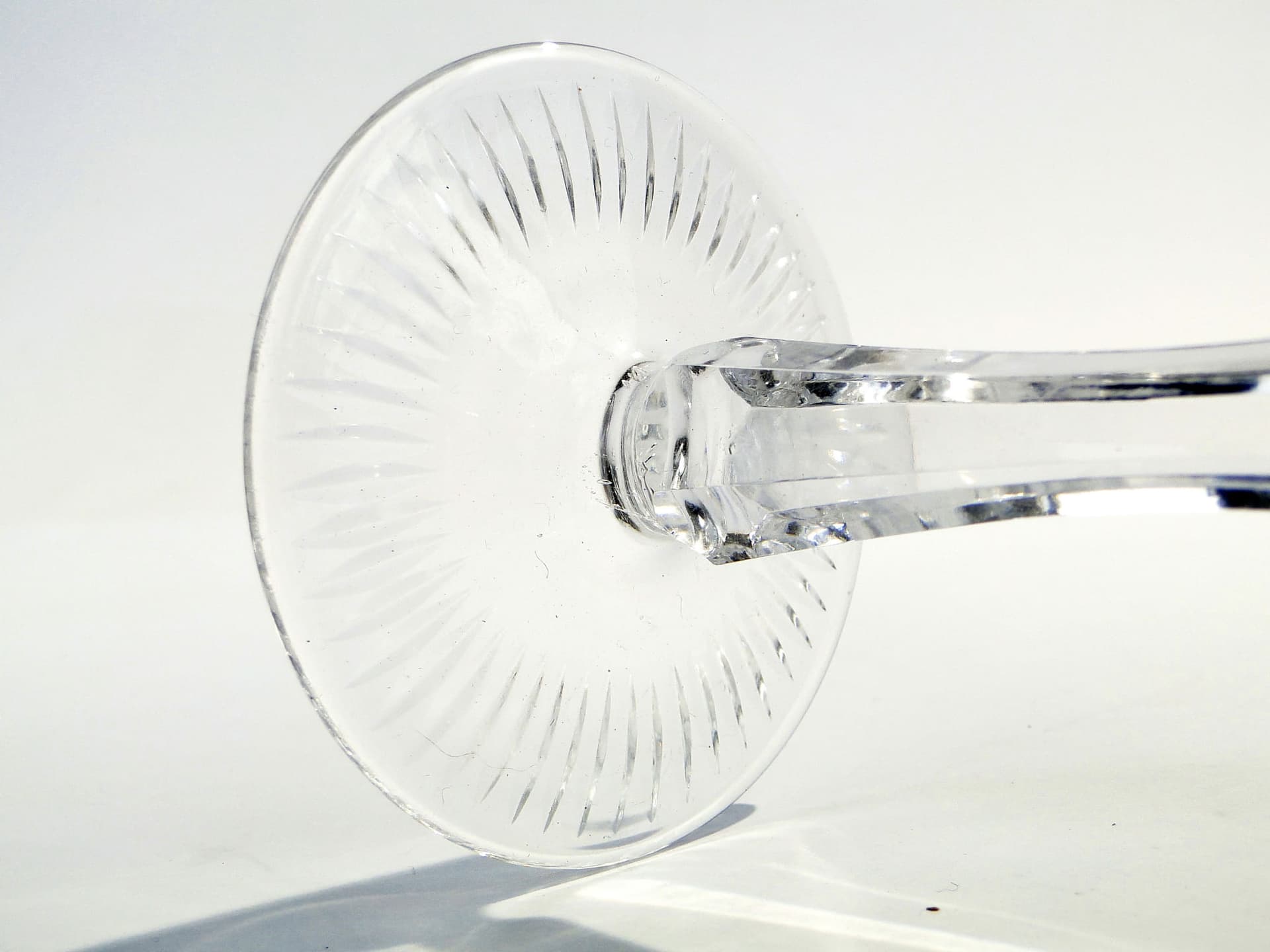 Kielich do czerwonego wina, kryształ czerwony, Nachtmann, Niemcy, lata 20. - 227473