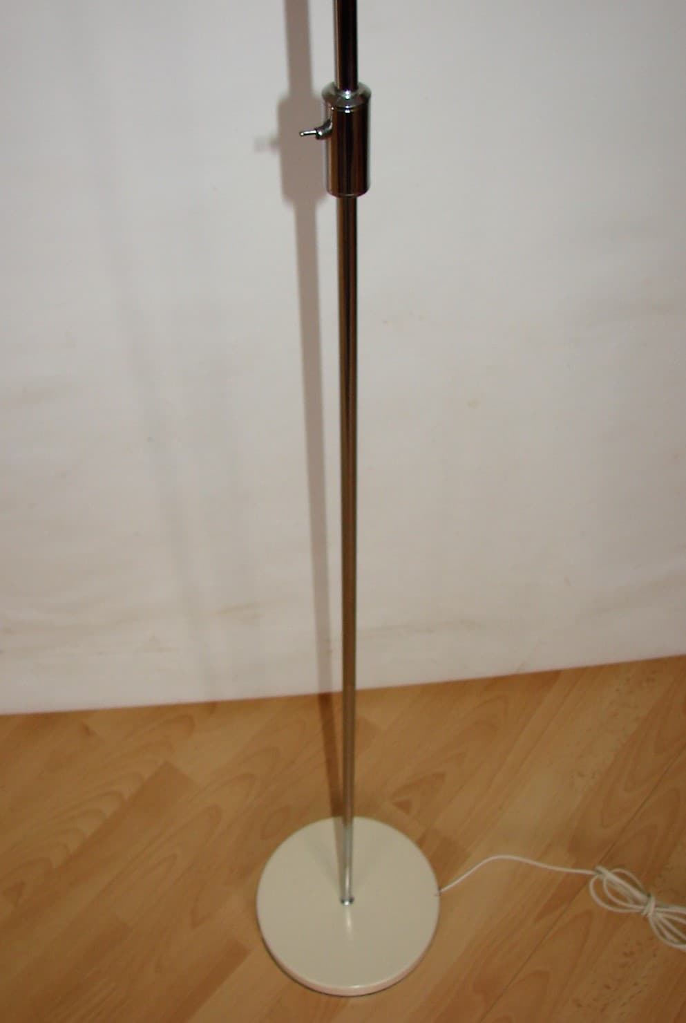 Lampa podłogowa, beżowy, metal, Szwecja, lata 80. - 227595