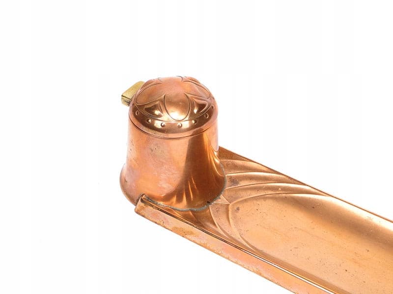 Kałamarz secesyjny, miedź brązowy, WMF, Niemcy, XIX w. - 227631