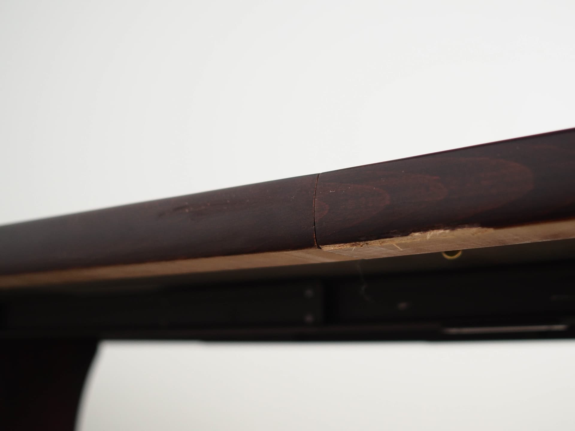 Stół okrągły, mahoniowy, Dania, lata 70. - 227746