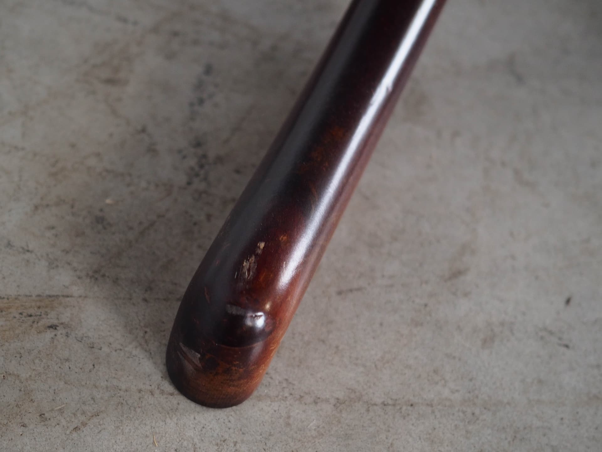 Stół okrągły, mahoniowy, Dania, lata 70. - 227742