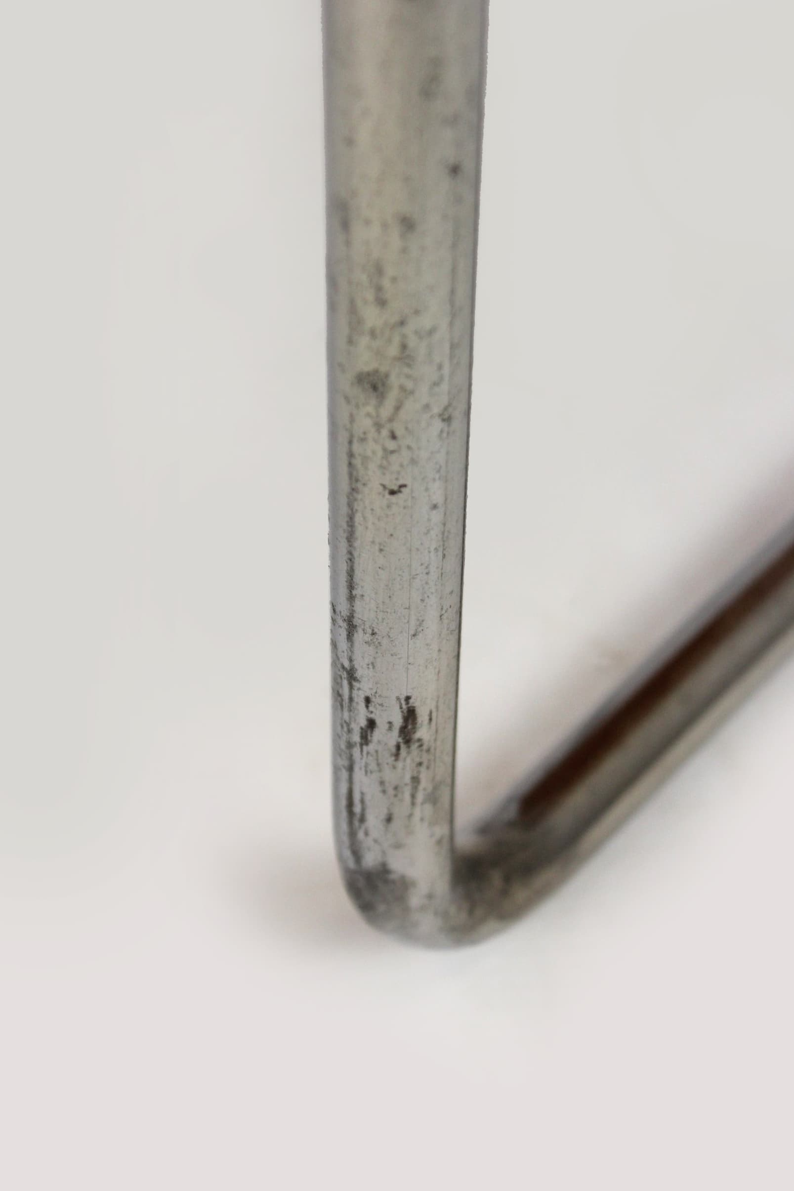 Stolik B12, Bauhaus, brązowy, drewno, stal chromowana, proj. M. Breuer, lata 30. - 227867