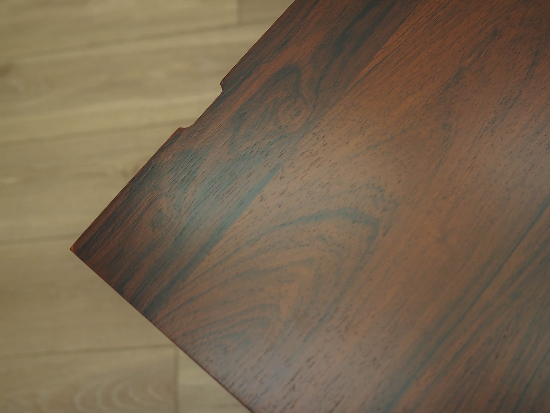 Kredens, palisander brązowy, proj. I. Kofod-Larsen, Dania, lata 70. - 227942