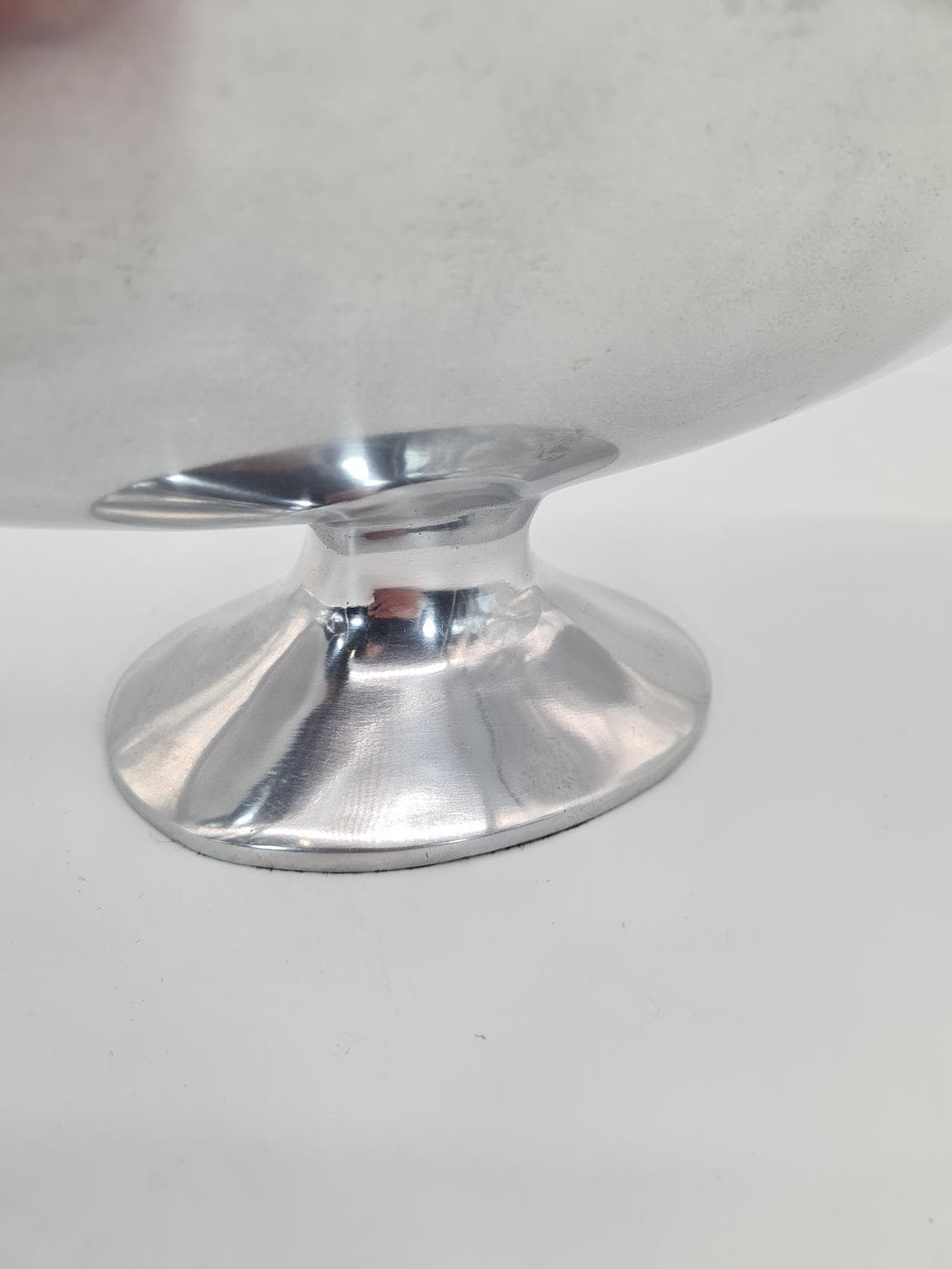 Misa dekoracyjna, srebrny, aluminium, lata 90. - 228749