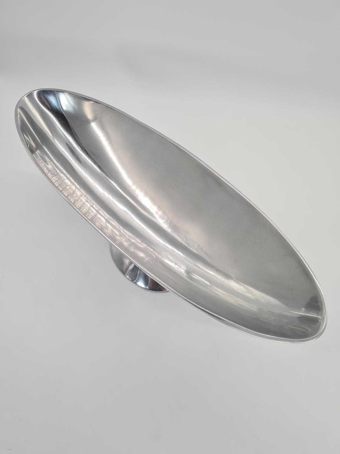 Misa dekoracyjna, srebrny, aluminium, lata 90. - 228748