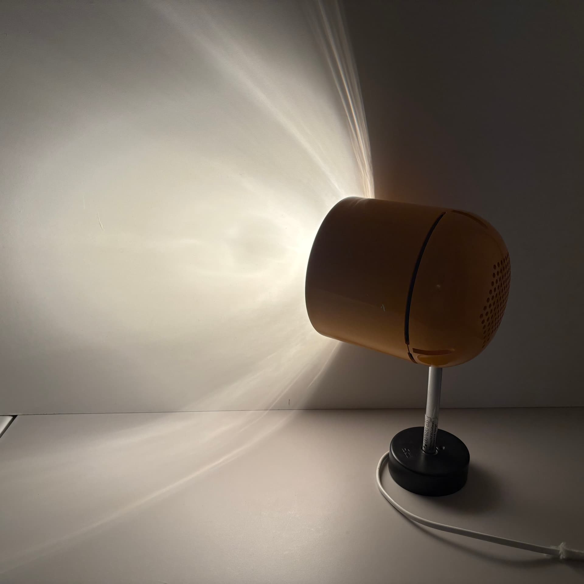 Kinkiet, żółty, Staff Leuchten, Niemcy, lata 70. - 228824