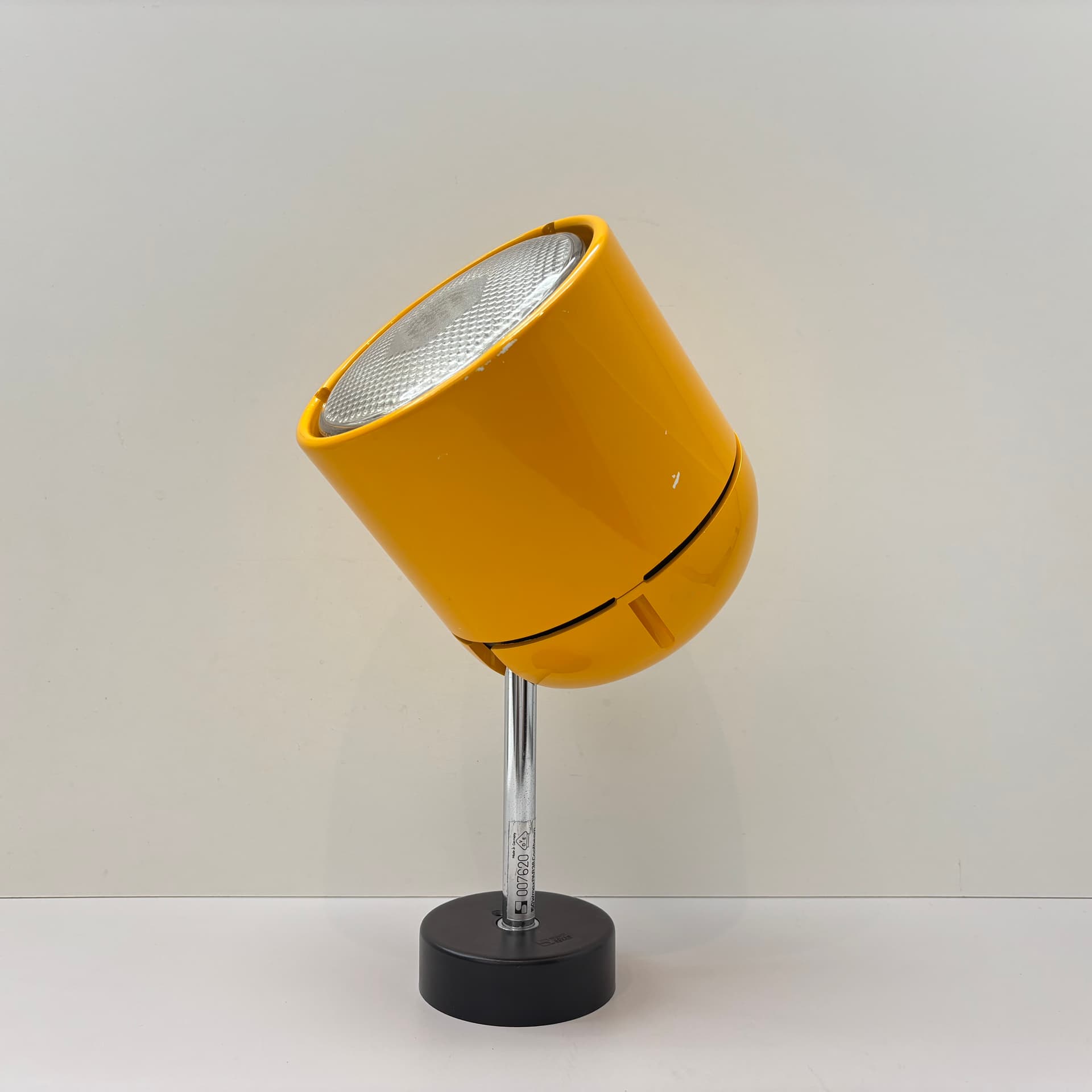Kinkiet, żółty, Staff Leuchten, Niemcy, lata 70. - 228825