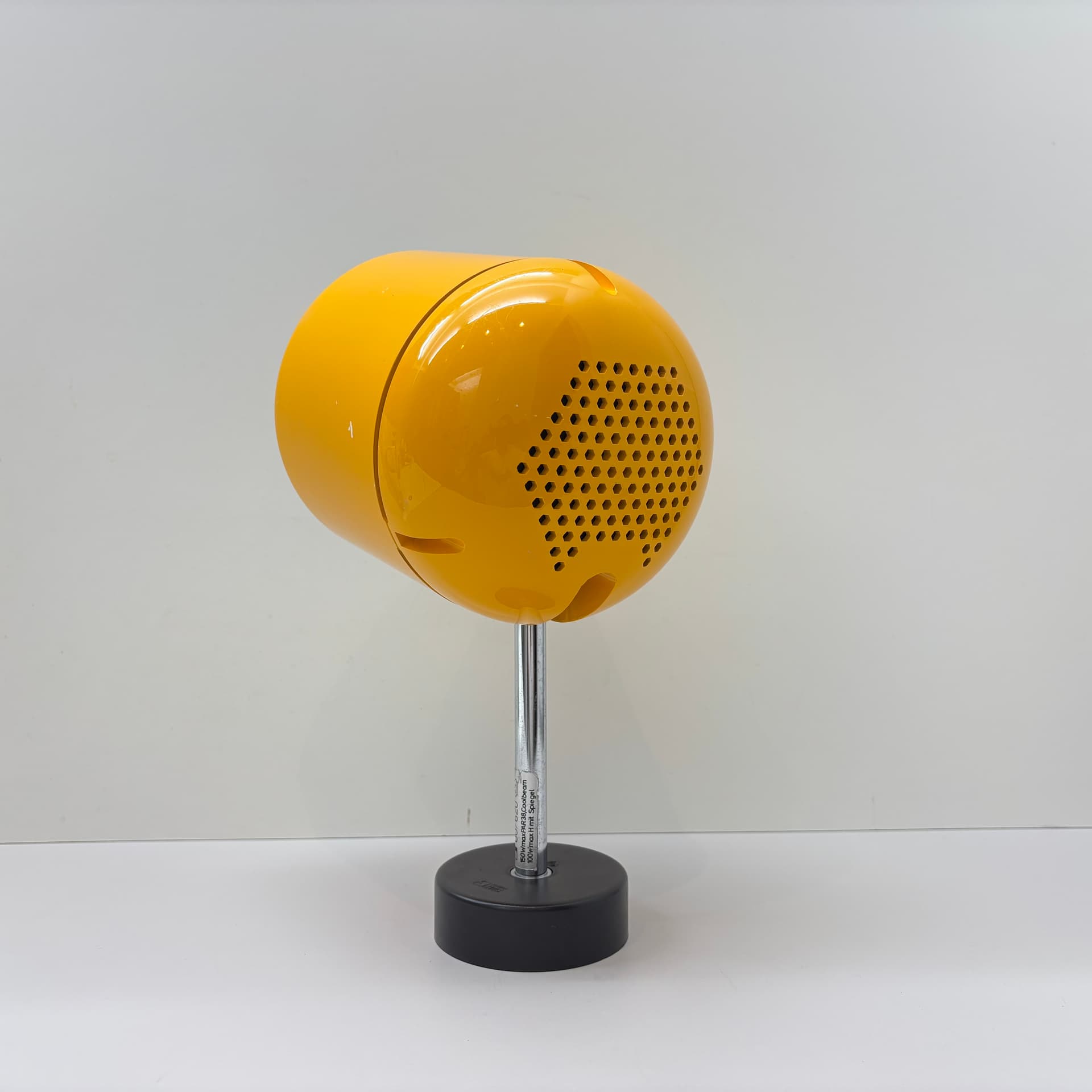 Kinkiet, żółty, Staff Leuchten, Niemcy, lata 70. - 228831